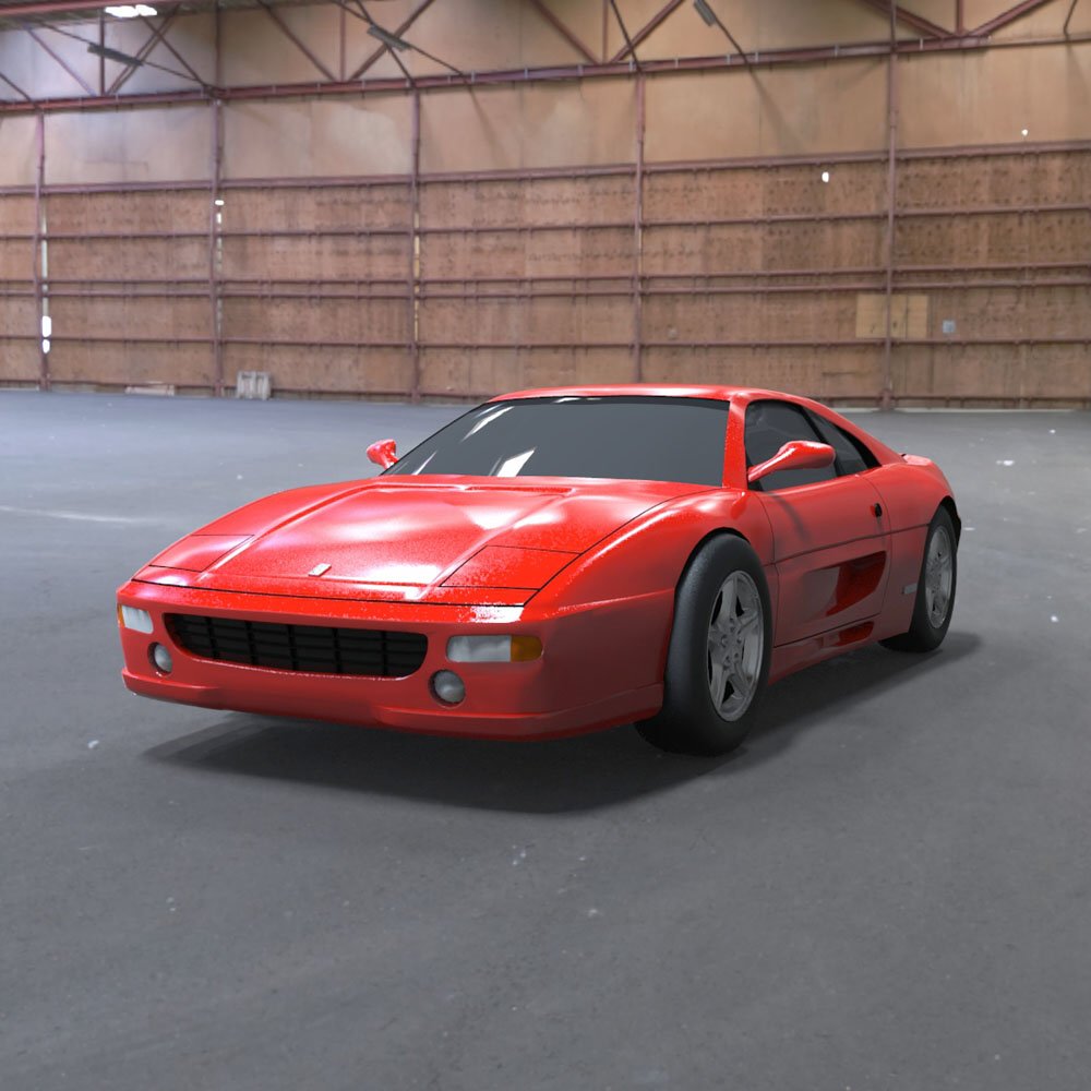 Ferrari Testarossa 1992 - Extended License by N/A