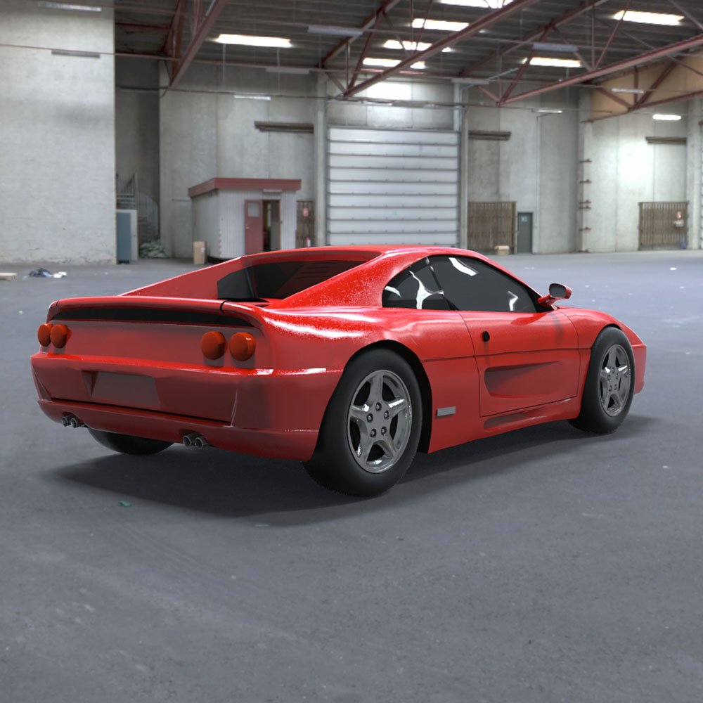 Ferrari Testarossa 1992 - Extended License by N/A