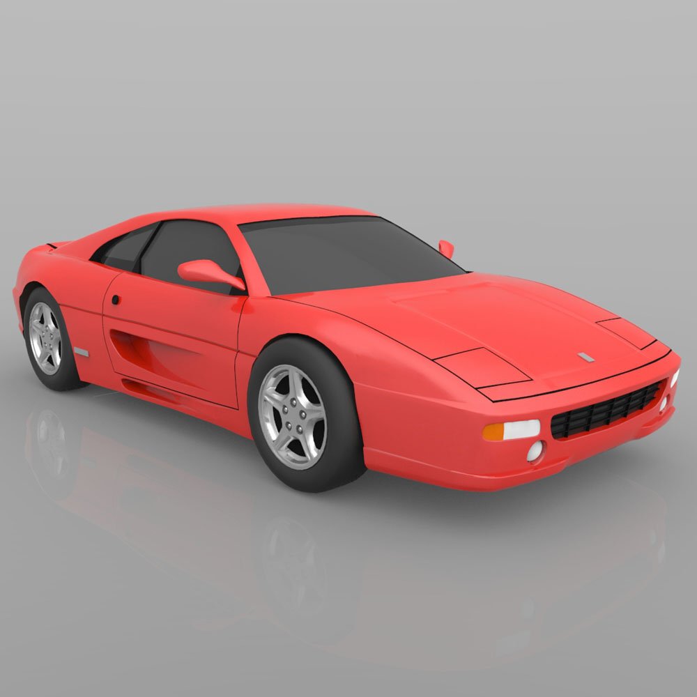 Ferrari Testarossa 1992 - Extended License by N/A