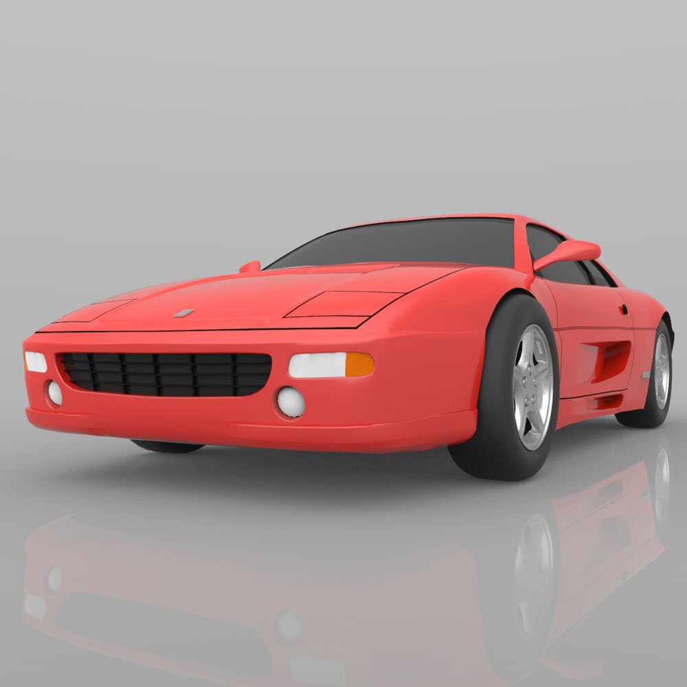 Ferrari Testarossa 1992 - Extended License by N/A