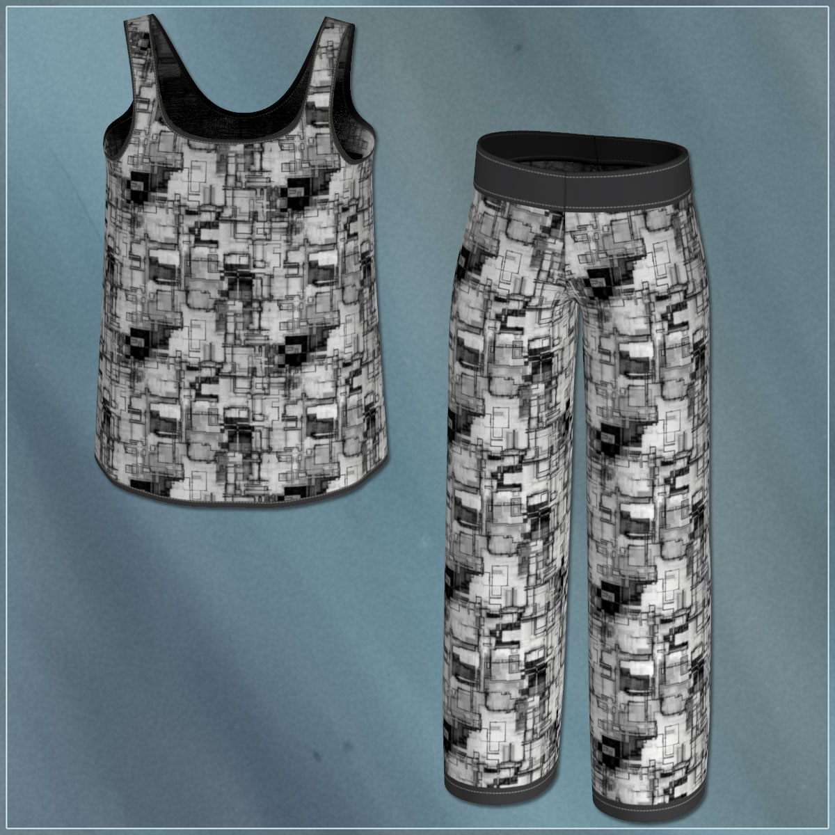 Dusk Pyjama and 7 Styles by N/A