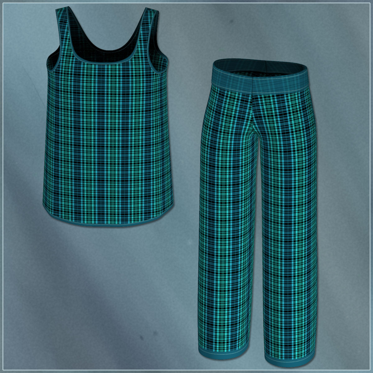 Dusk Pyjama and 7 Styles by N/A