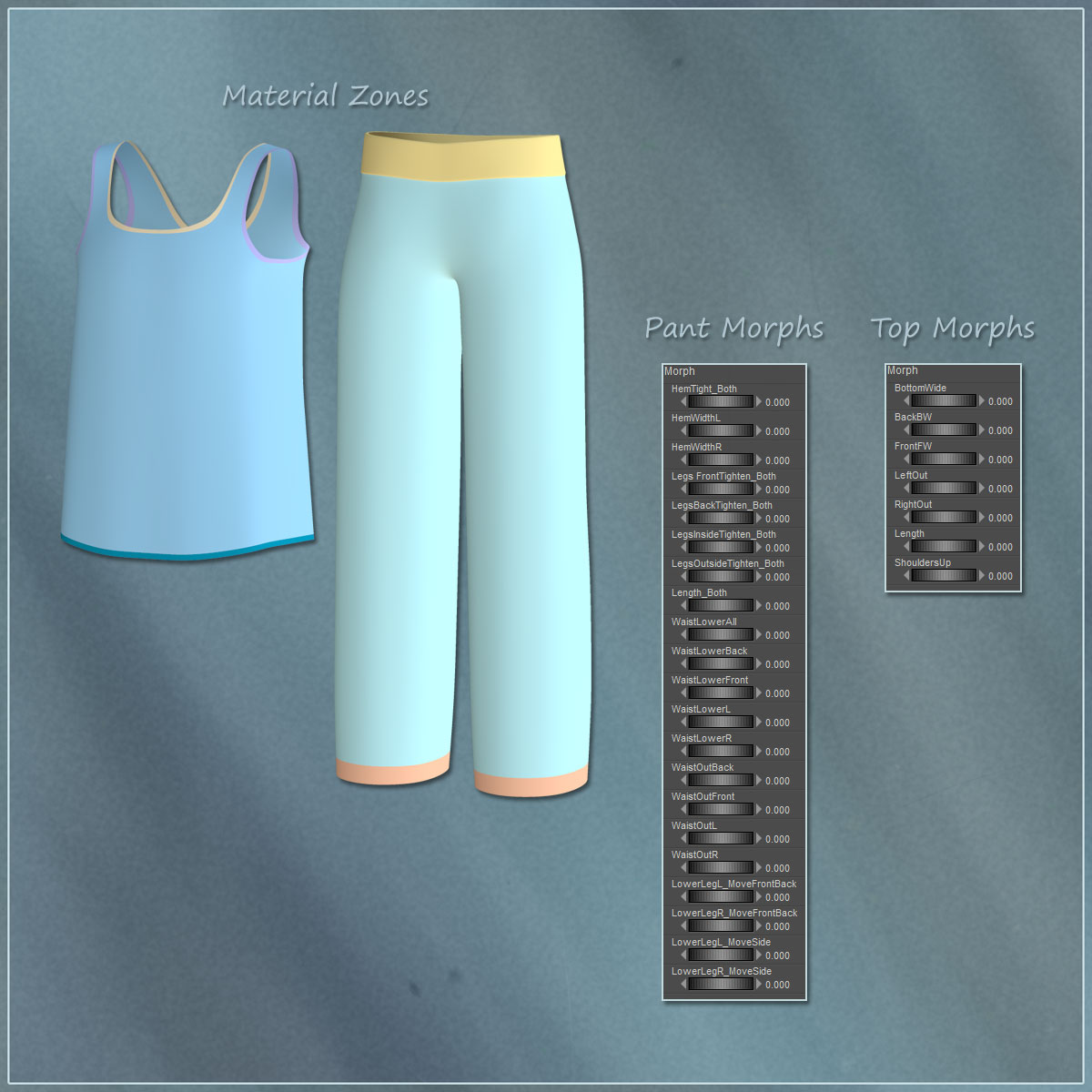 Dusk Pyjama and 7 Styles by N/A