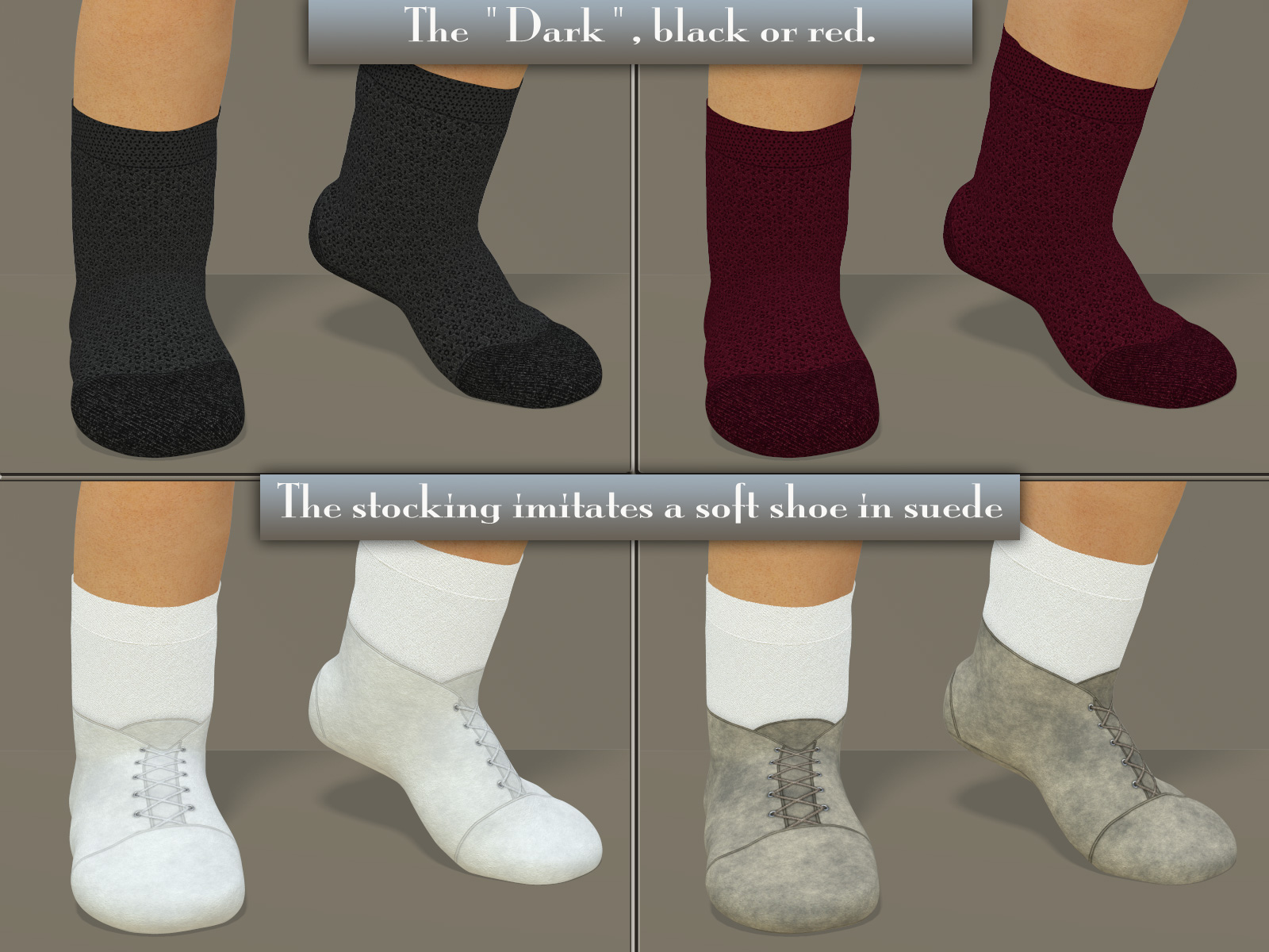 RA 900 Luna Shoe and Slipper by N/A