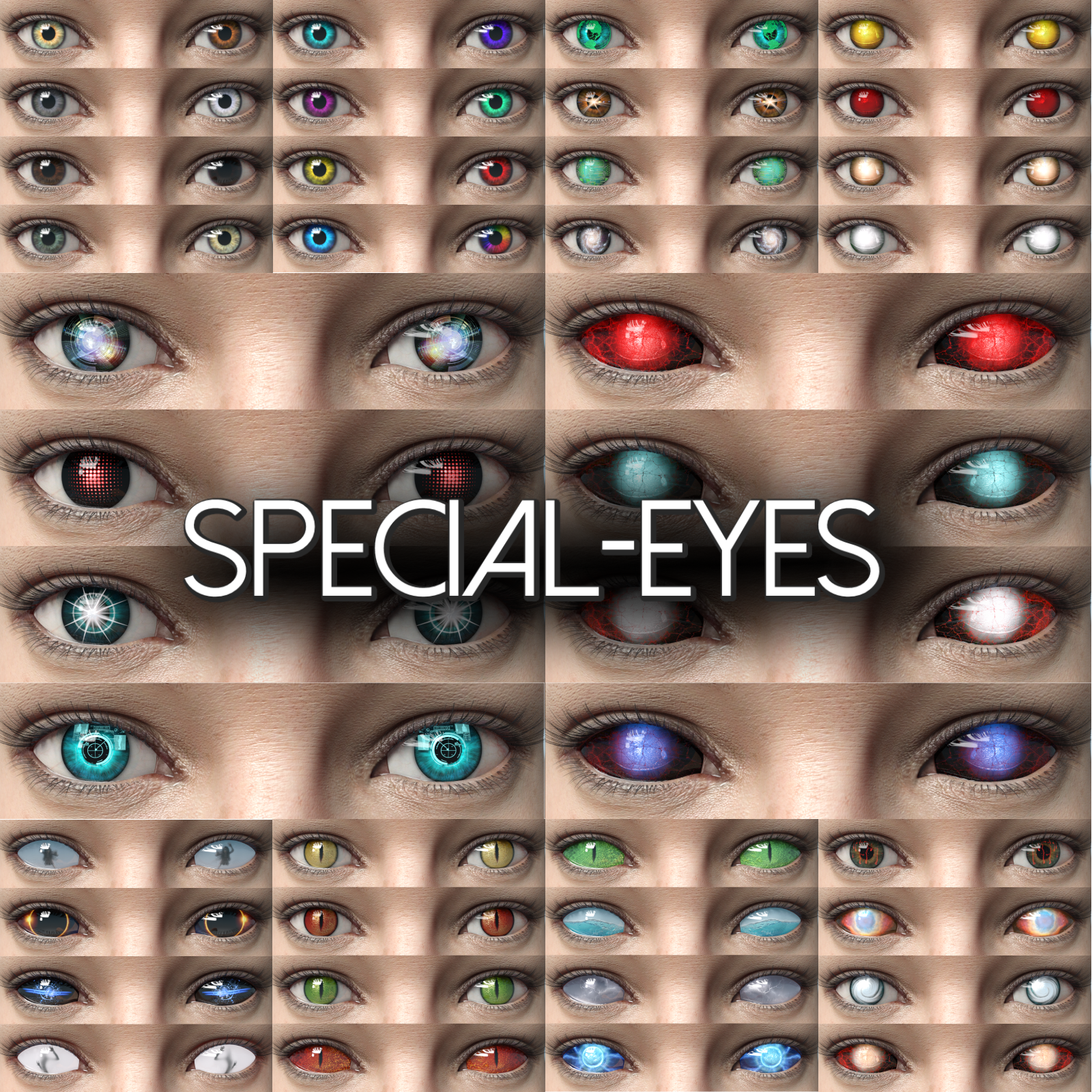 Special-Eyes for Daz Studio Iray by N/A