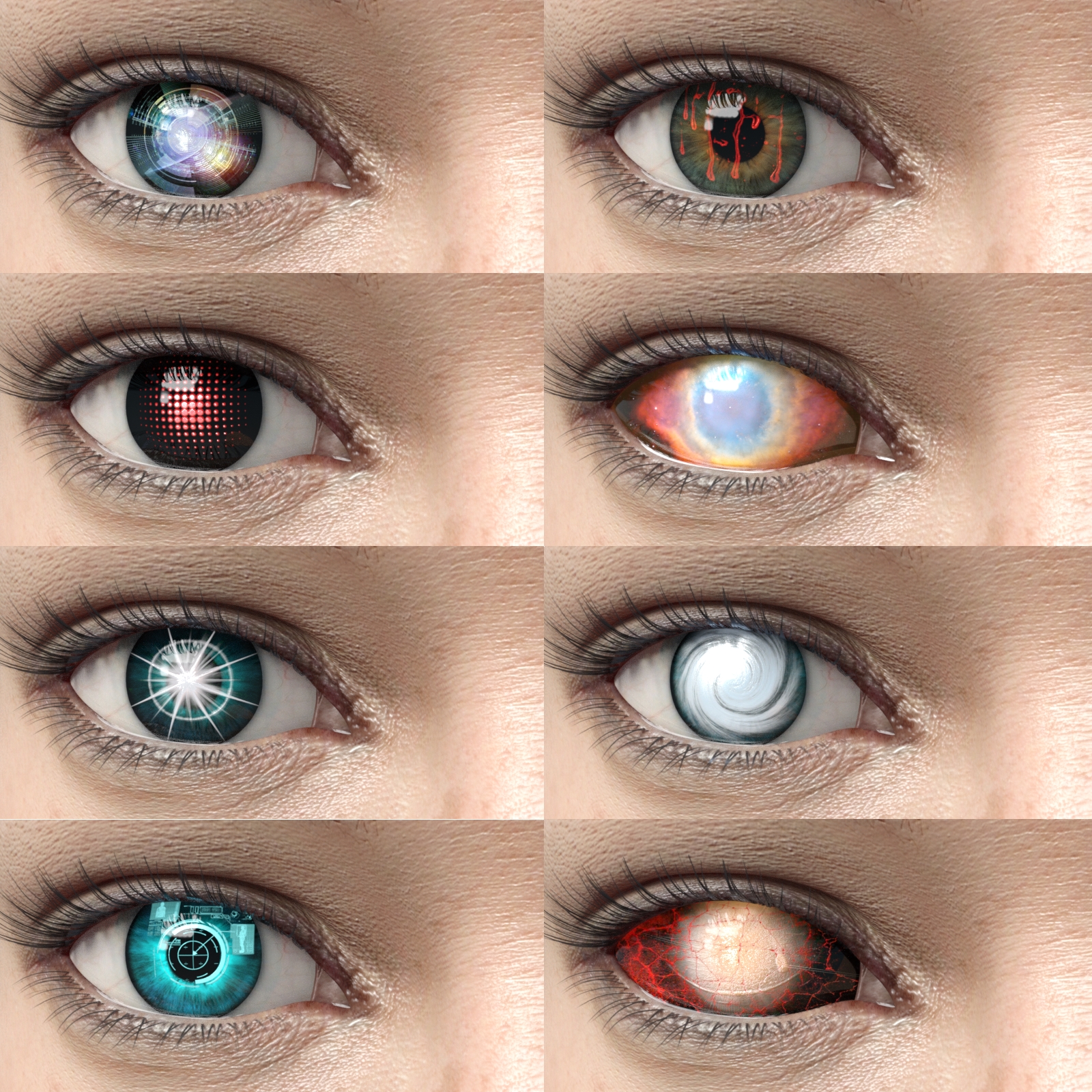 Special-Eyes for Daz Studio Iray by N/A