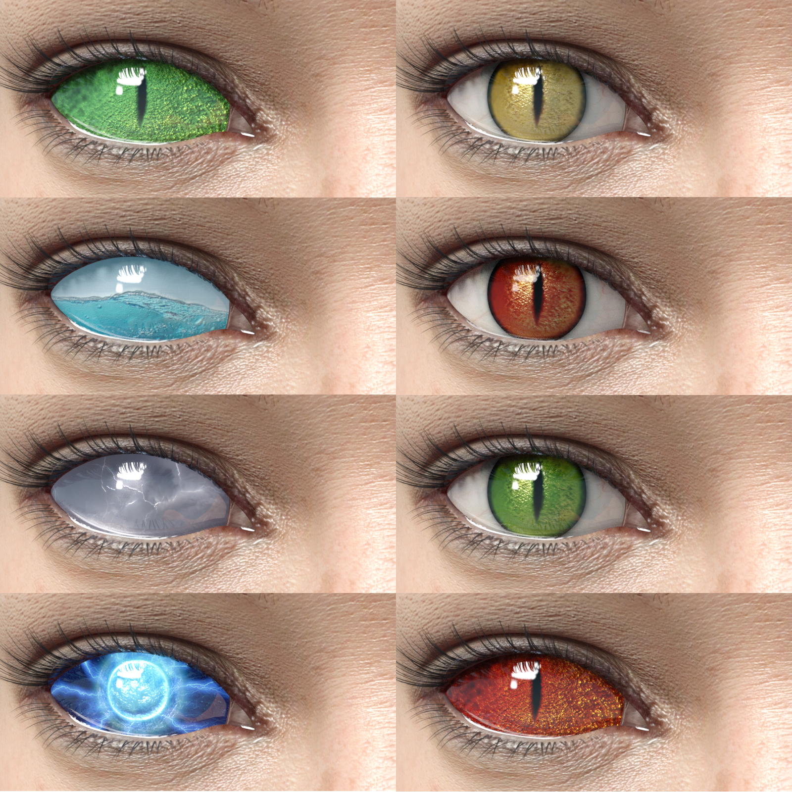 Special-Eyes for Daz Studio Iray by N/A