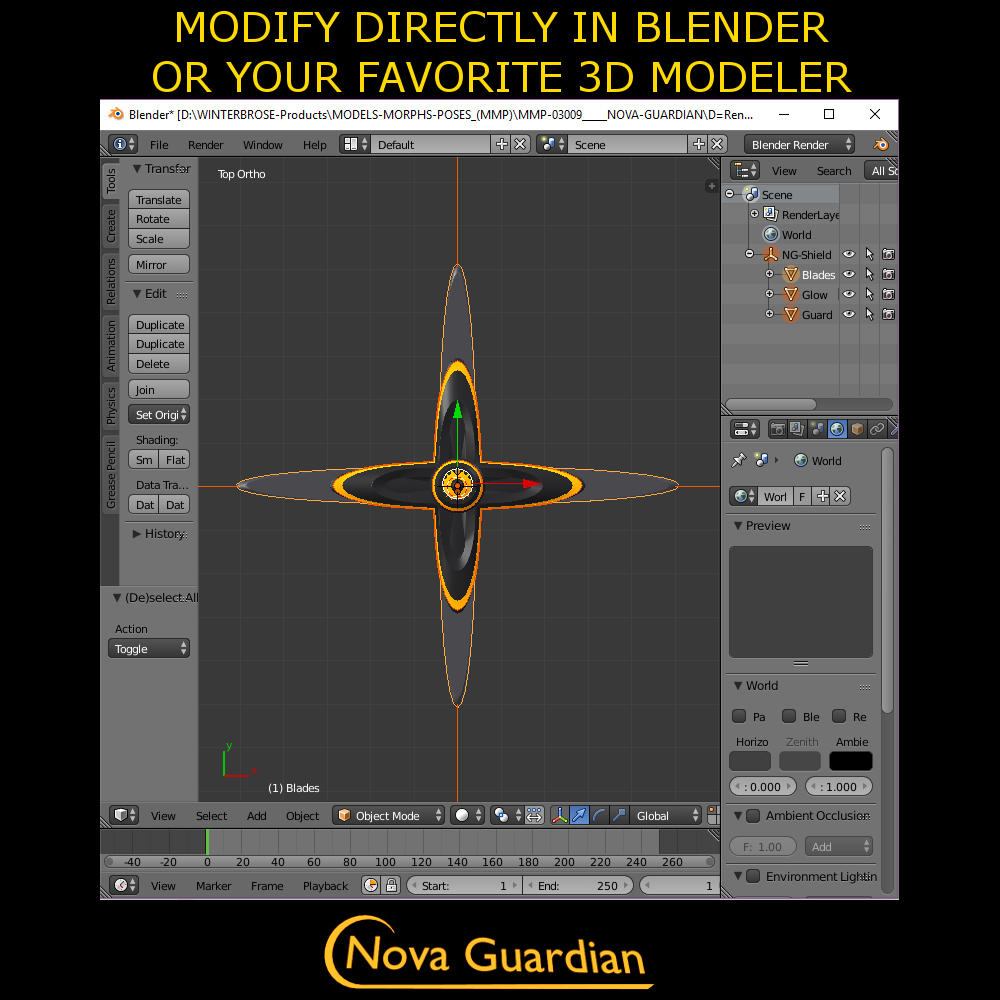 NOVA GUARDIAN Weapon Set - Extended License by N/A