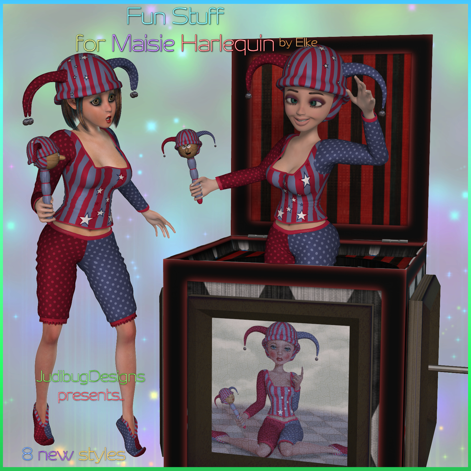 Fun Stuff  for Maisie Harlequin by N/A