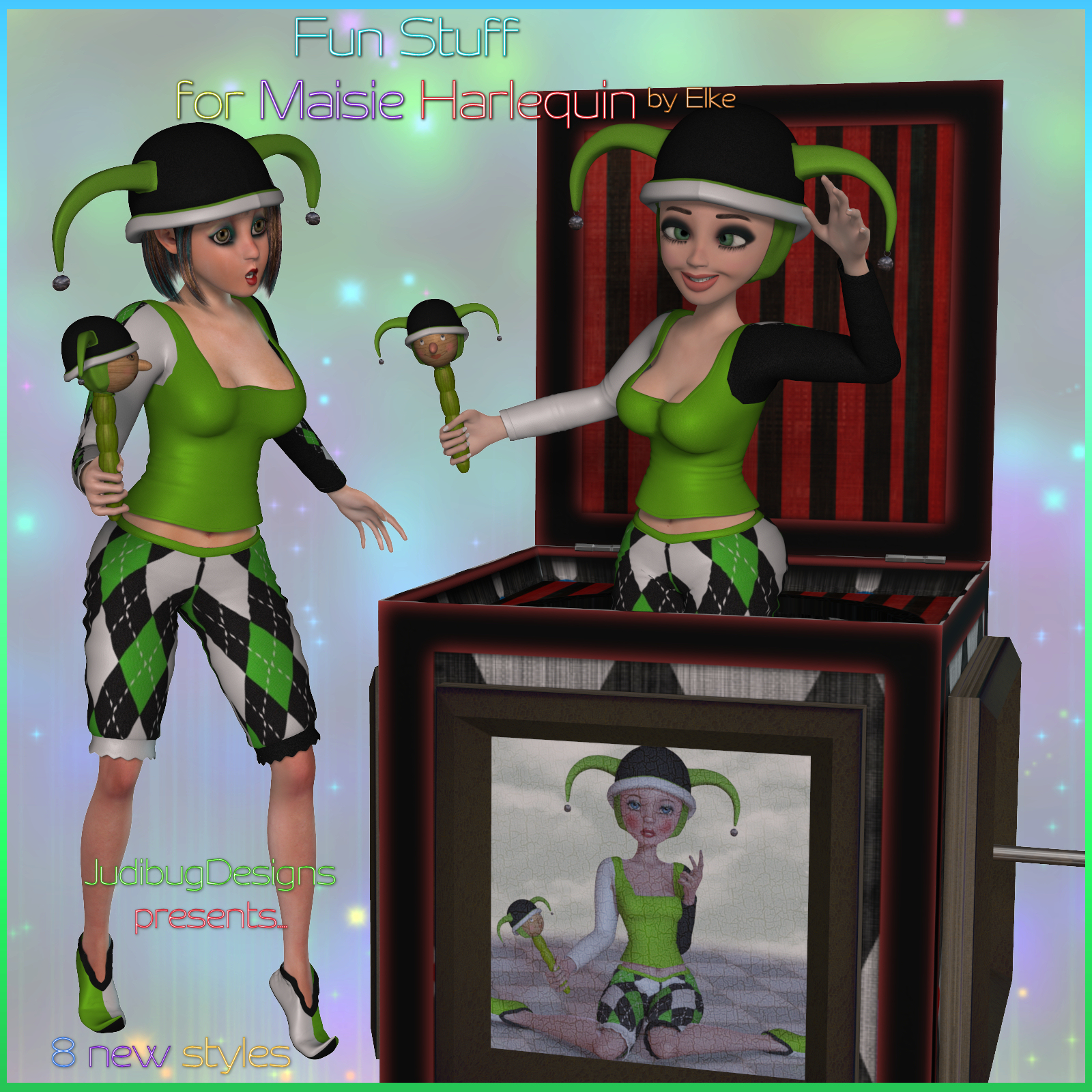 Fun Stuff  for Maisie Harlequin by N/A