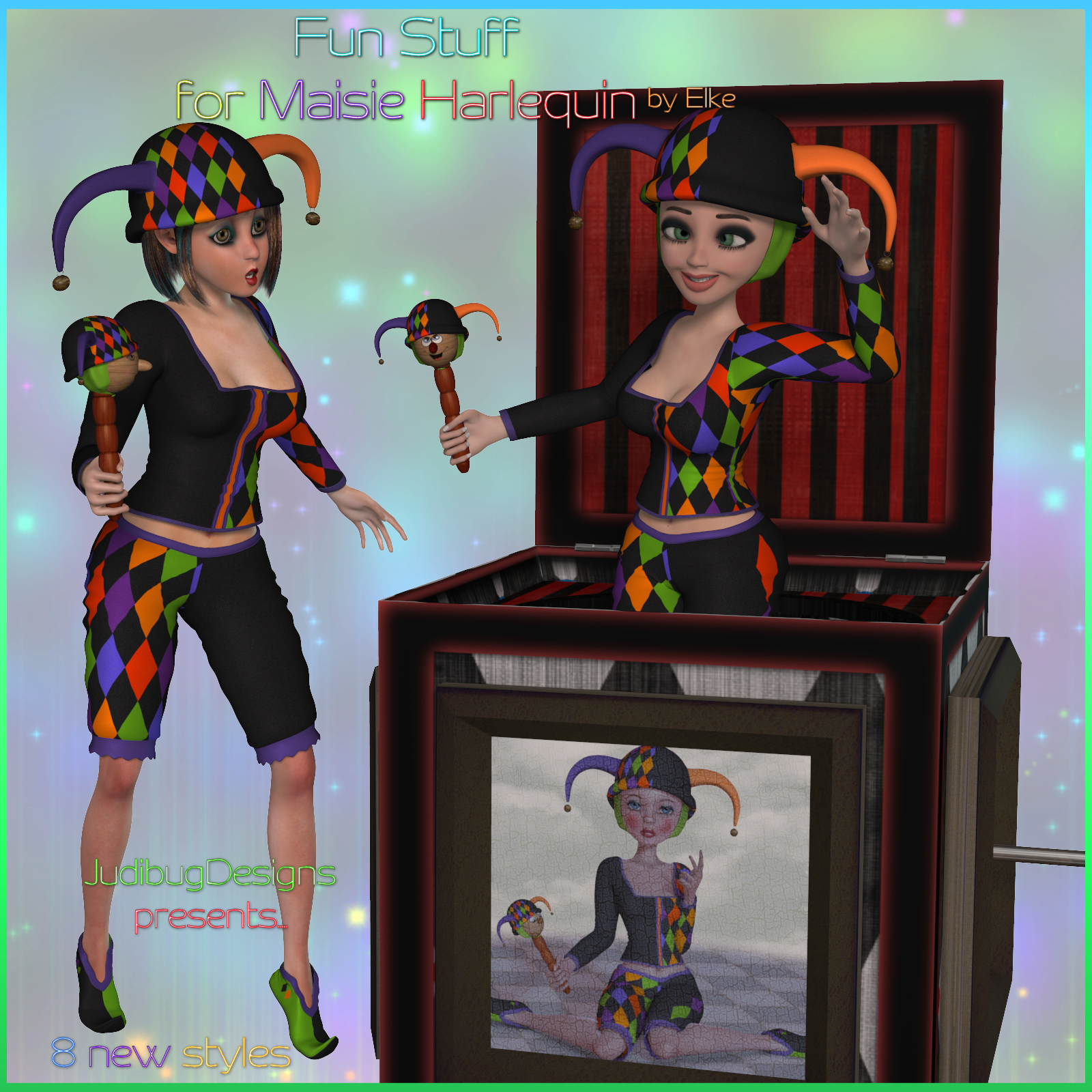 Fun Stuff  for Maisie Harlequin by N/A