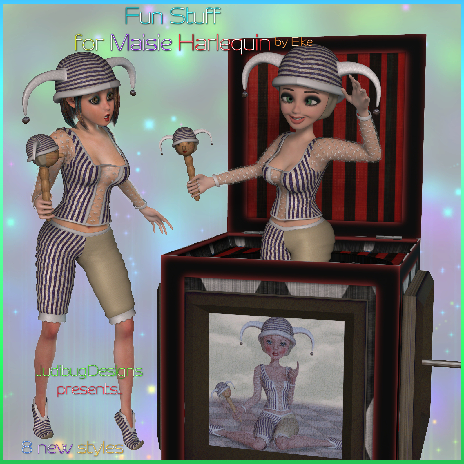 Fun Stuff  for Maisie Harlequin by N/A