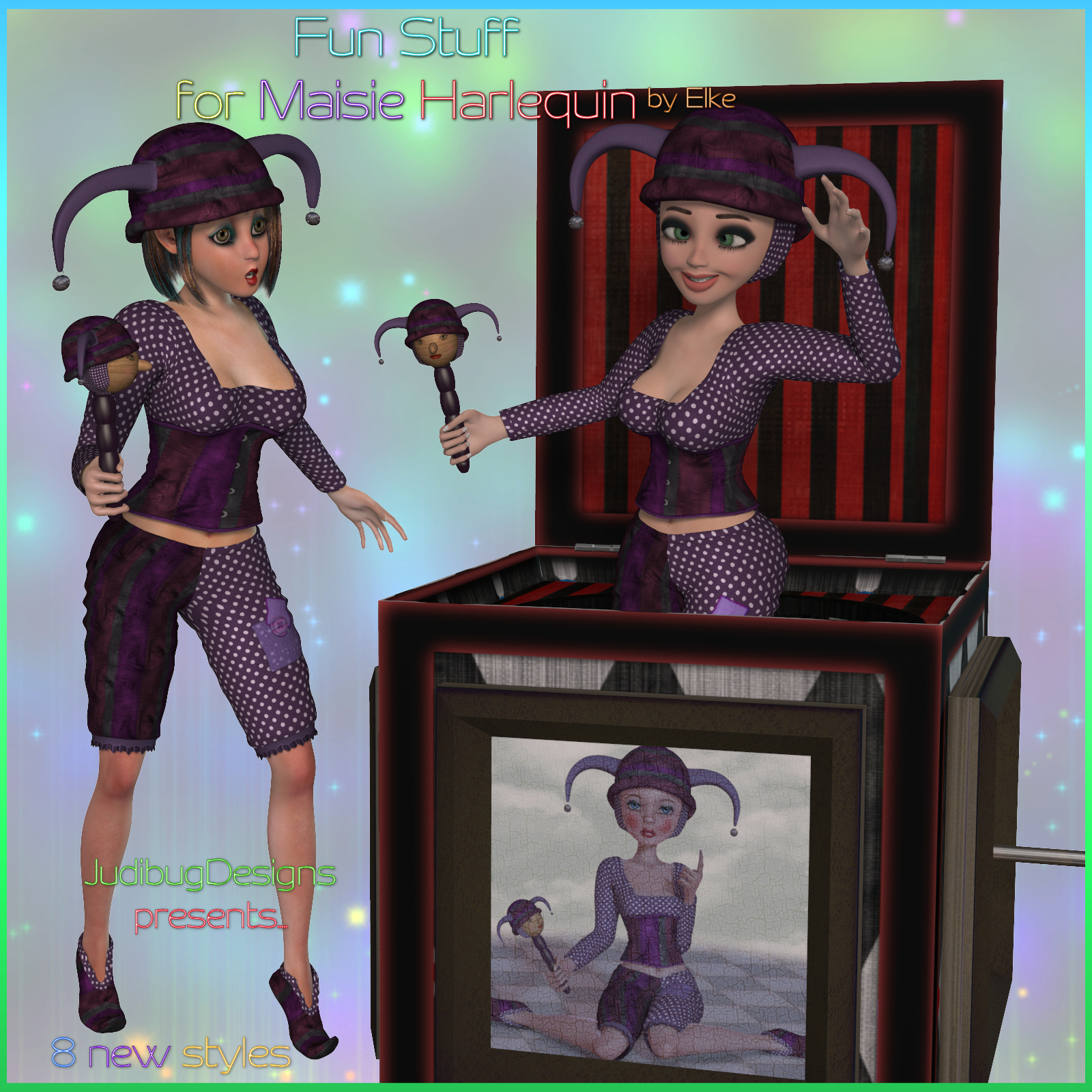 Fun Stuff  for Maisie Harlequin by N/A
