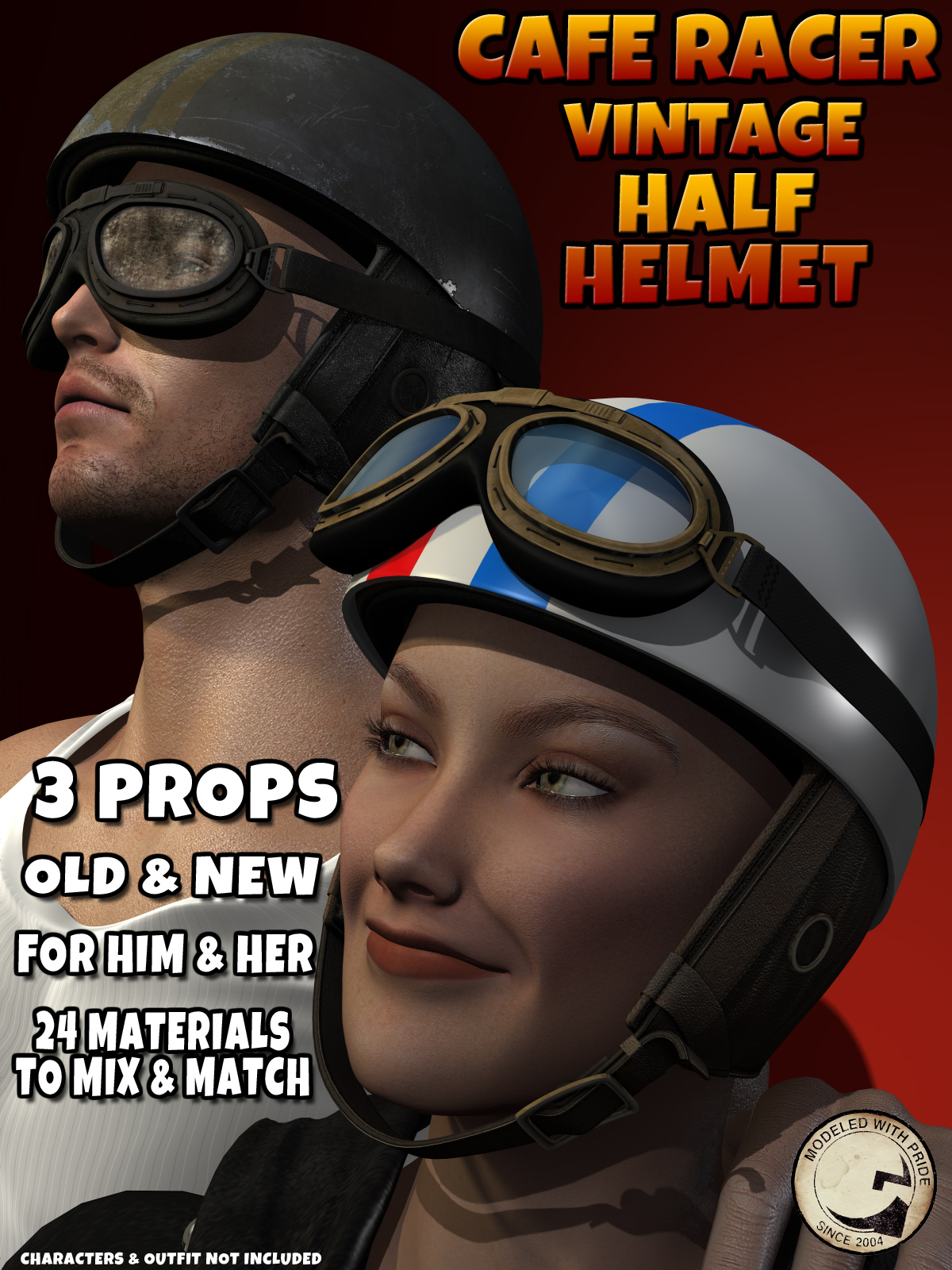 Cafe Racer Half Helmet by N/A
