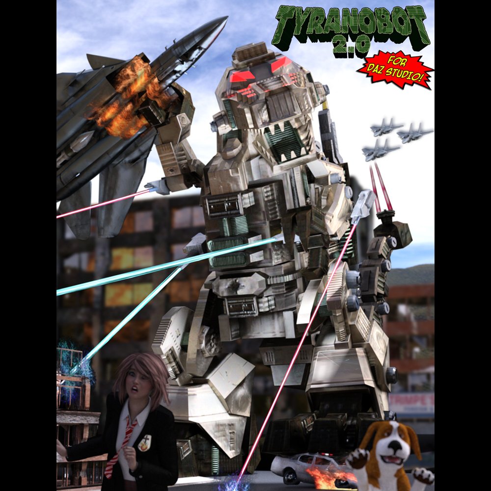 TyranoBot 2.0 - for DAZ Studio by N/A