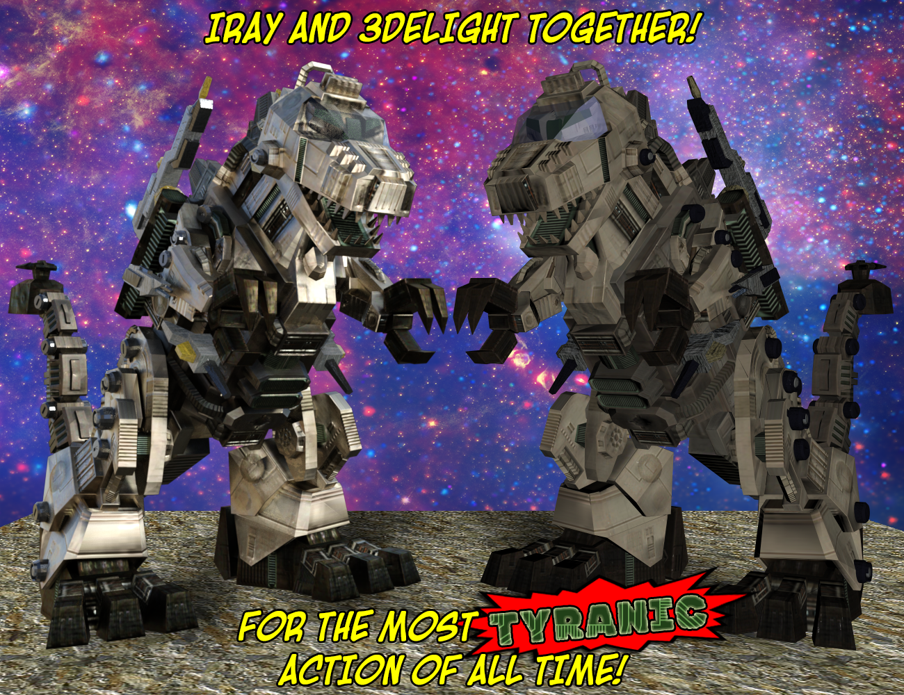 TyranoBot 2.0 - for DAZ Studio by N/A