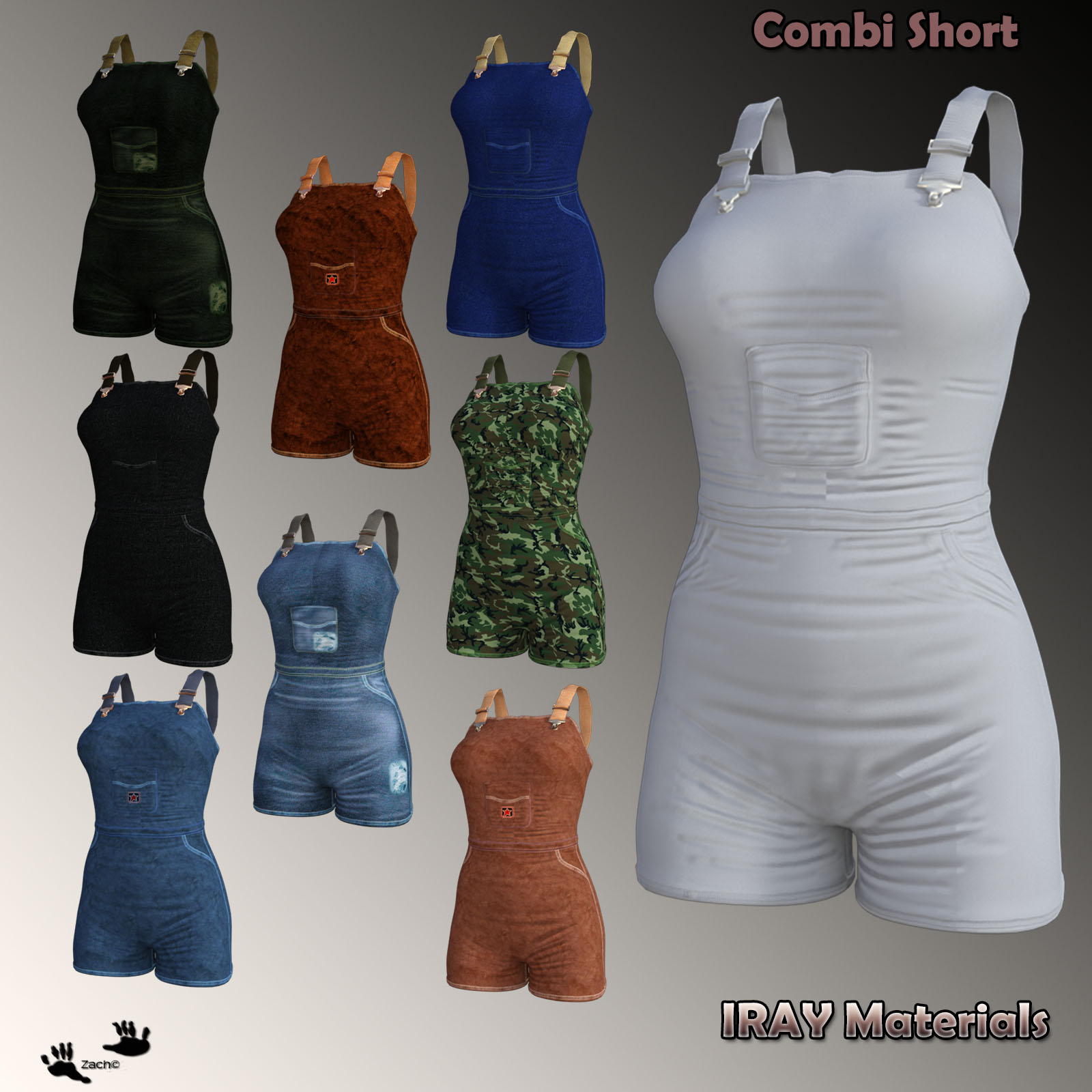 Combi Short for GENESIS 3 Females by N/A