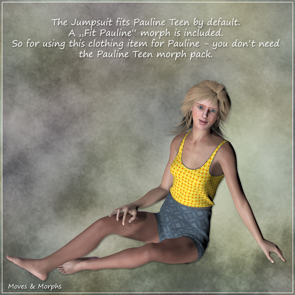 Jumpsuit for Pauline and Pauline Teen by N/A