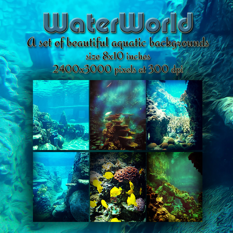 WaterWorld Backgrounds by N/A