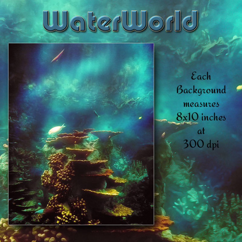 WaterWorld Backgrounds by N/A