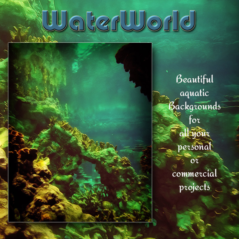 WaterWorld Backgrounds by N/A