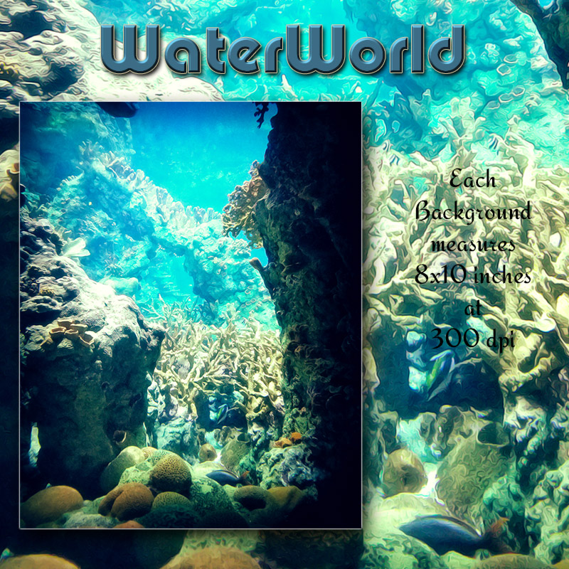 WaterWorld Backgrounds by N/A