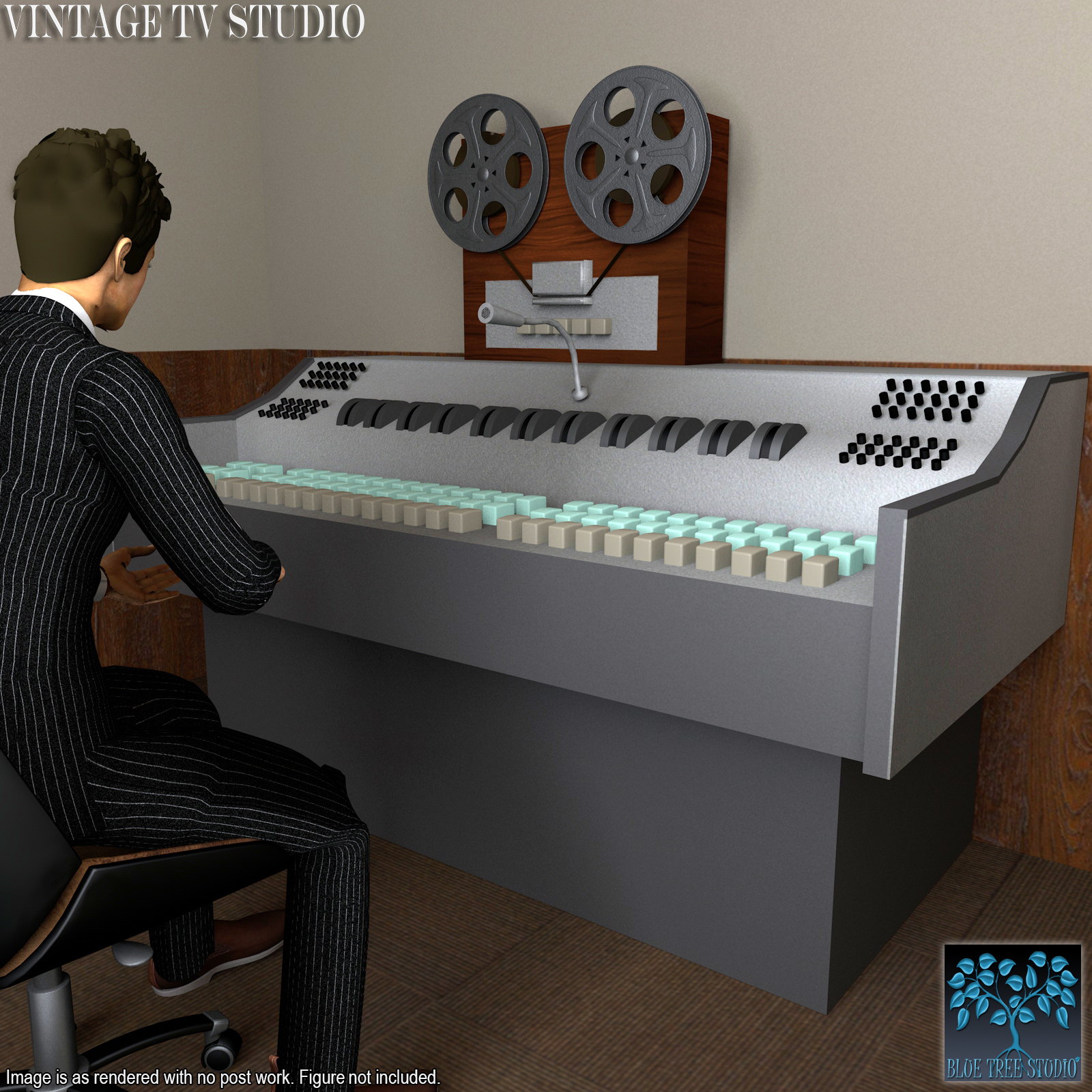 Vintage TV Studio by N/A