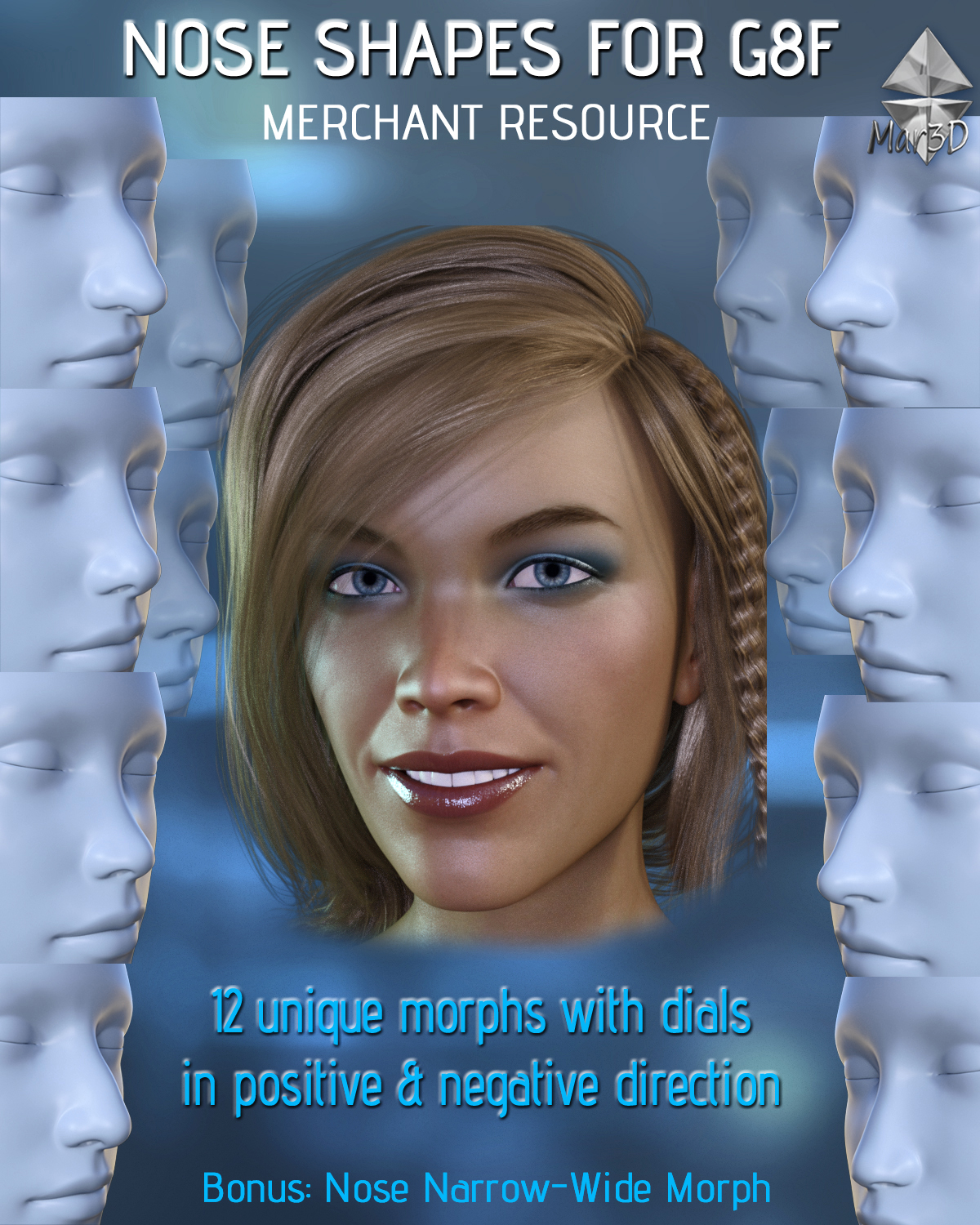 Nose Shapes for G8F - Merchant Resource by N/A