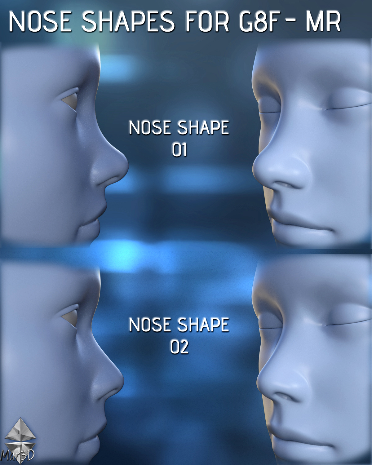 Nose Shapes for G8F - Merchant Resource by N/A