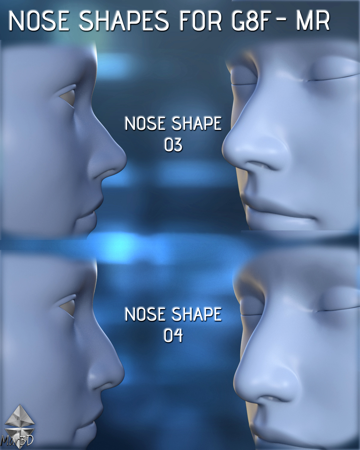Nose Shapes for G8F - Merchant Resource by N/A