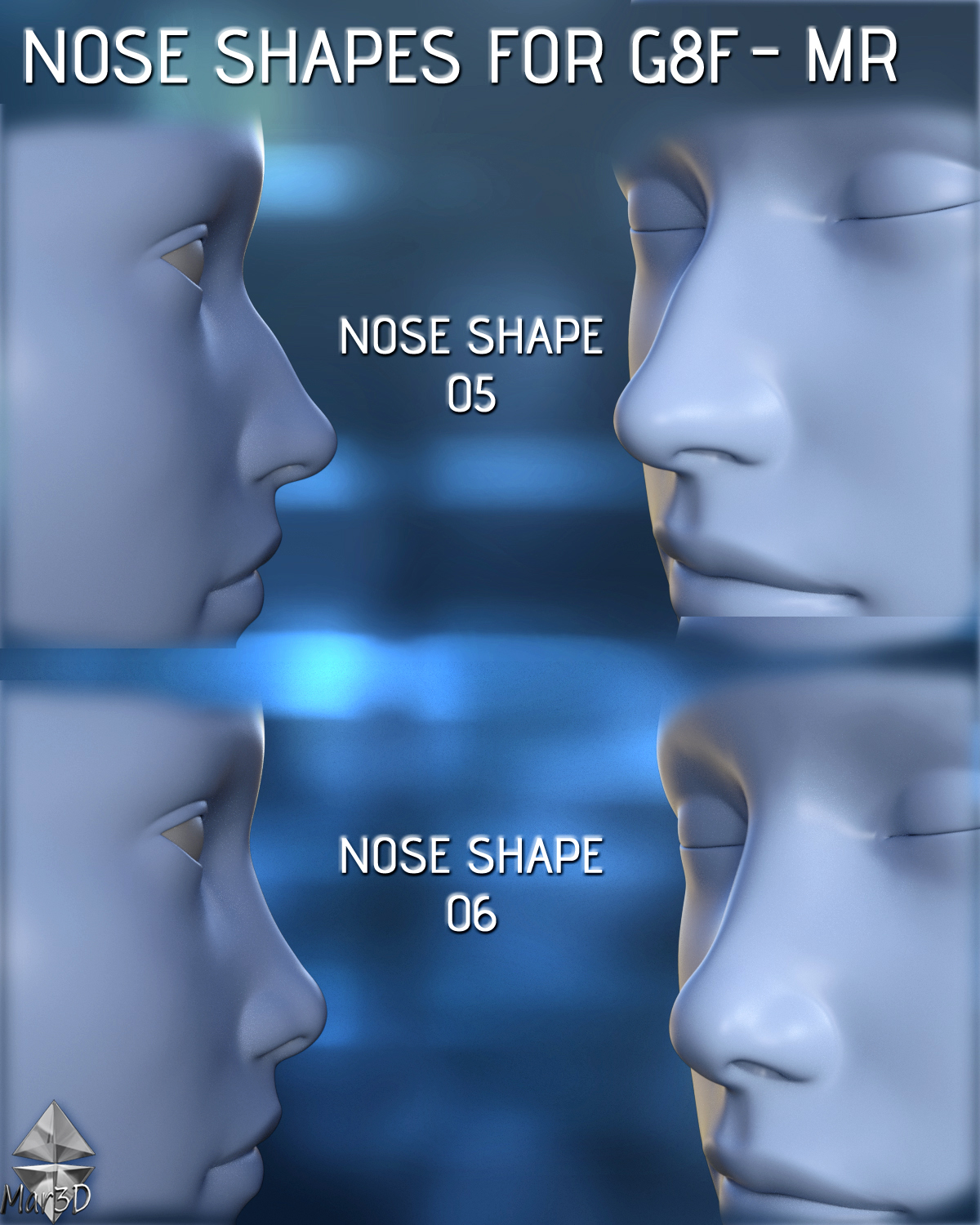 Nose Shapes for G8F - Merchant Resource by N/A