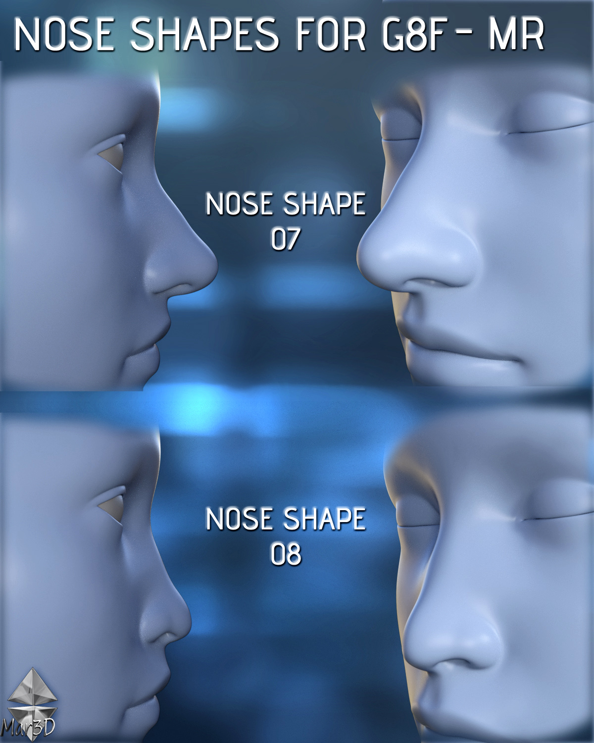 Nose Shapes for G8F - Merchant Resource by N/A