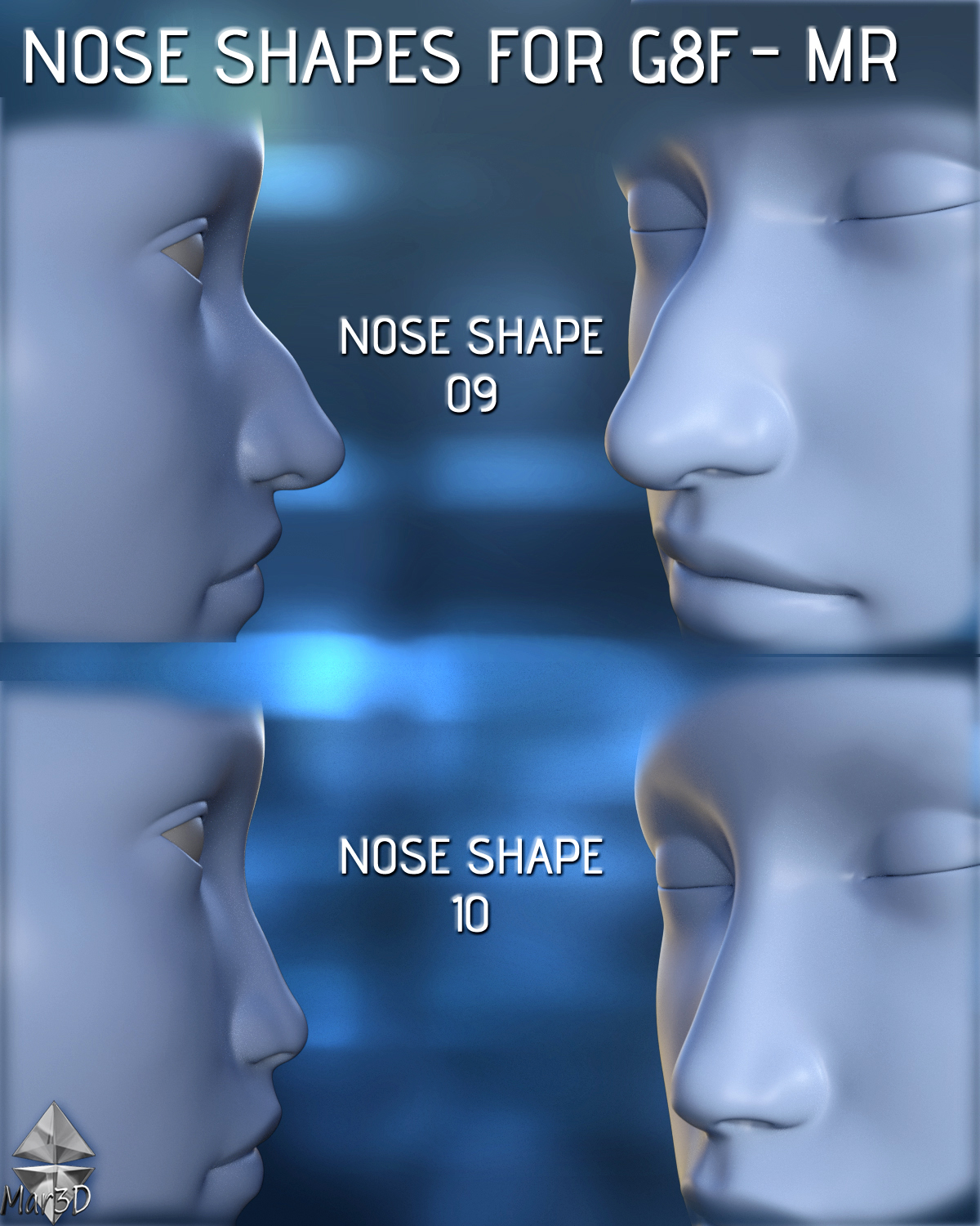 Nose Shapes for G8F - Merchant Resource by N/A