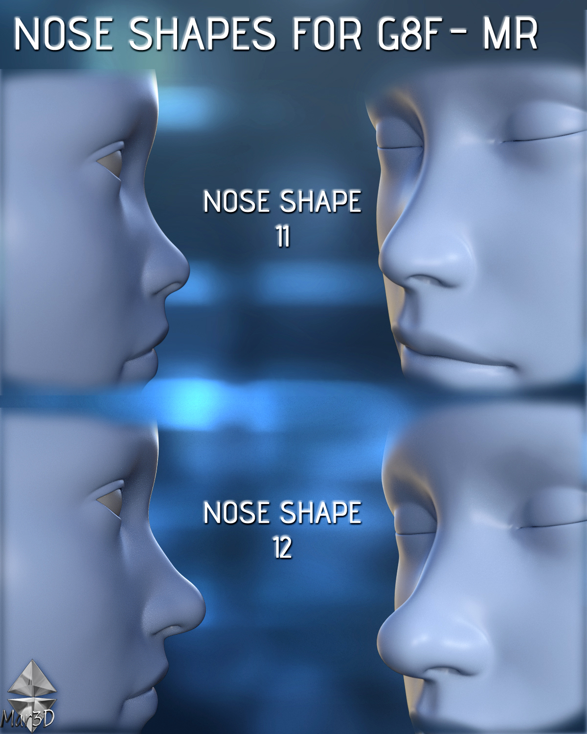 Nose Shapes for G8F - Merchant Resource by N/A
