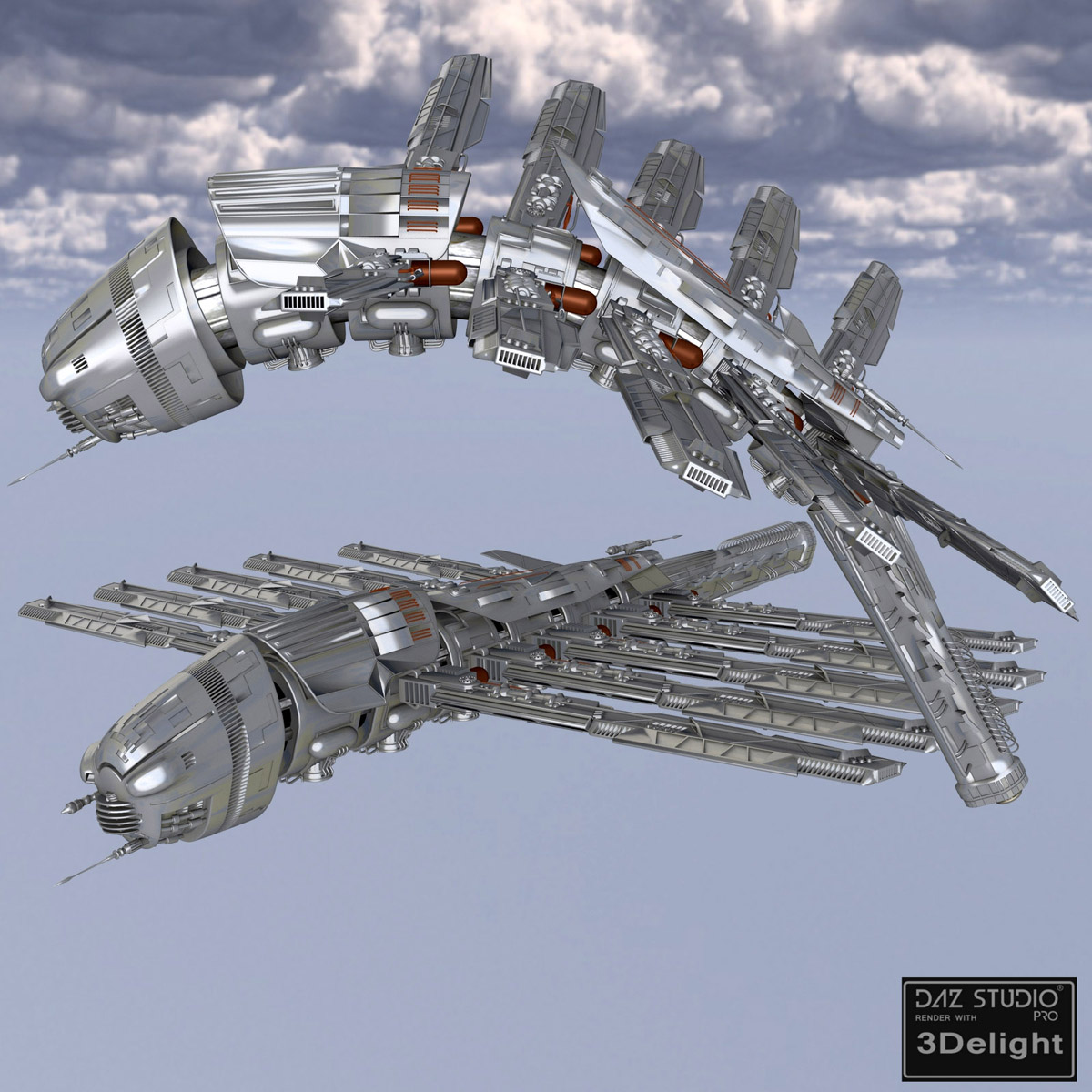 Alien Drone for DAZ by N/A