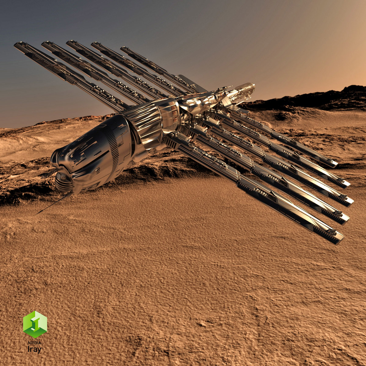 Alien Drone for DAZ by N/A