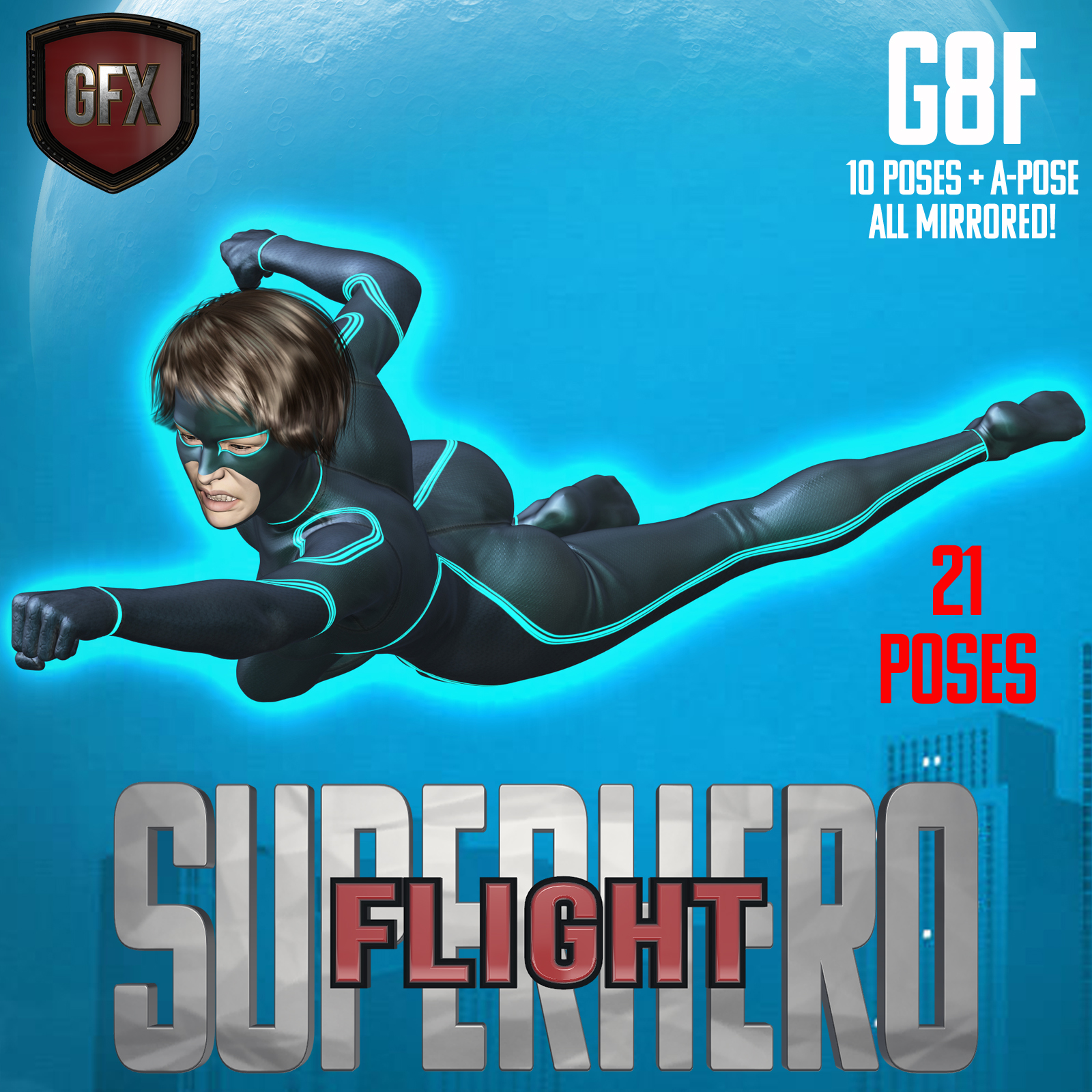 SuperHero Flight for G8F Volume 1 by N/A