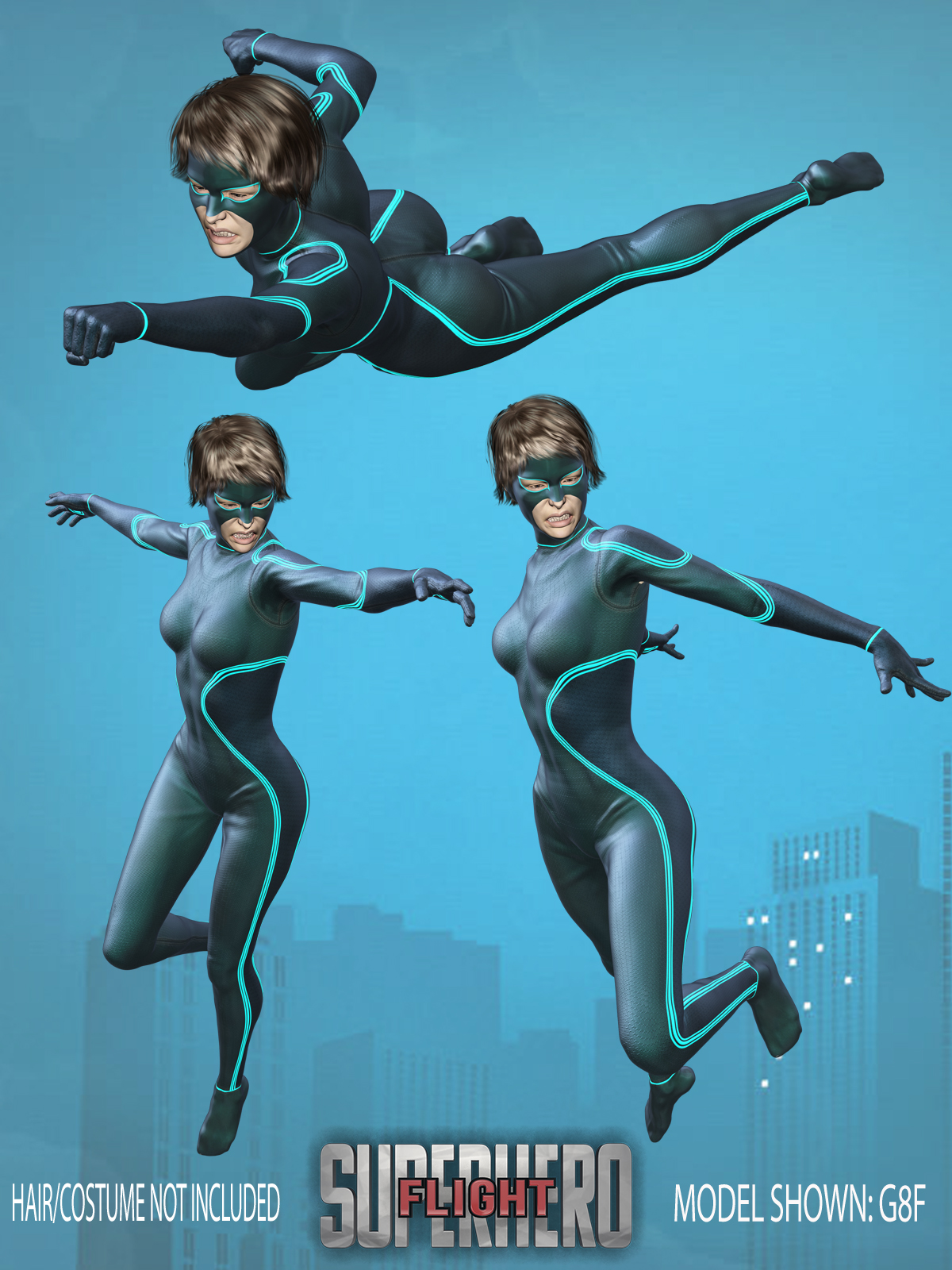 SuperHero Flight for G8F Volume 1 by N/A