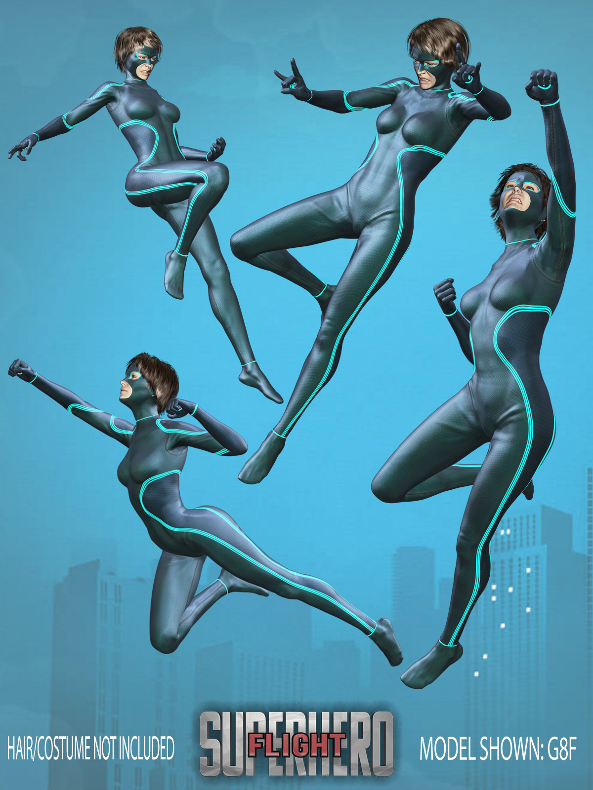 SuperHero Flight for G8F Volume 1 by N/A