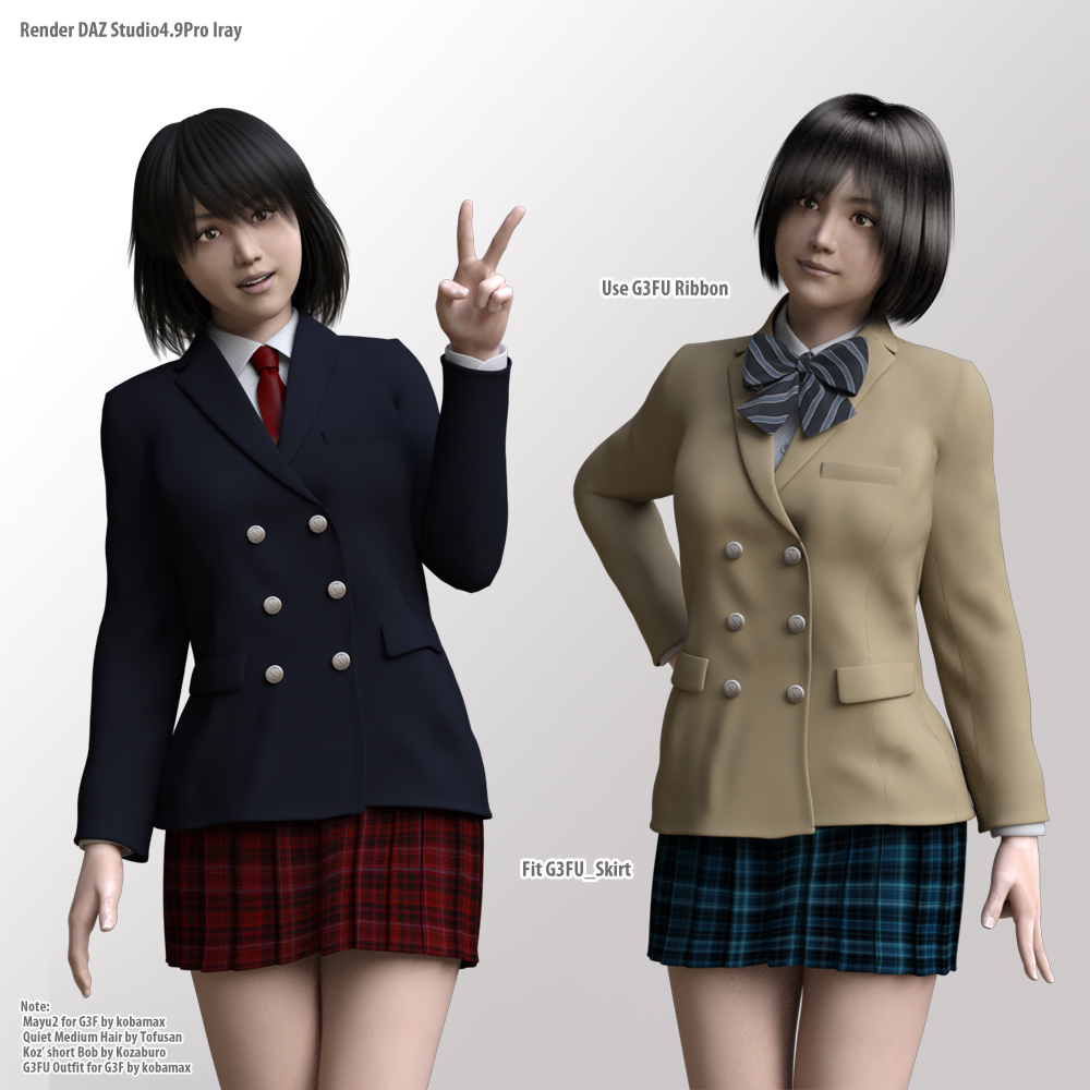 G3FDS Outfit for G3F by N/A