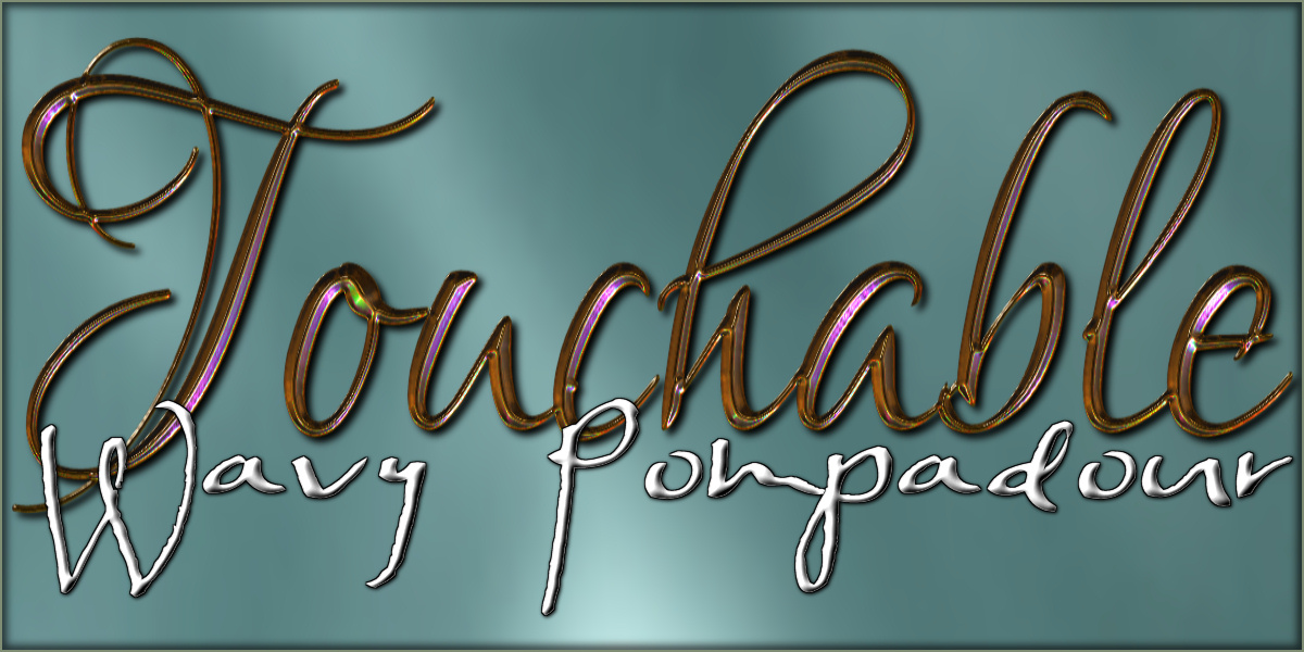 Touchable Wavy Pompadour by N/A