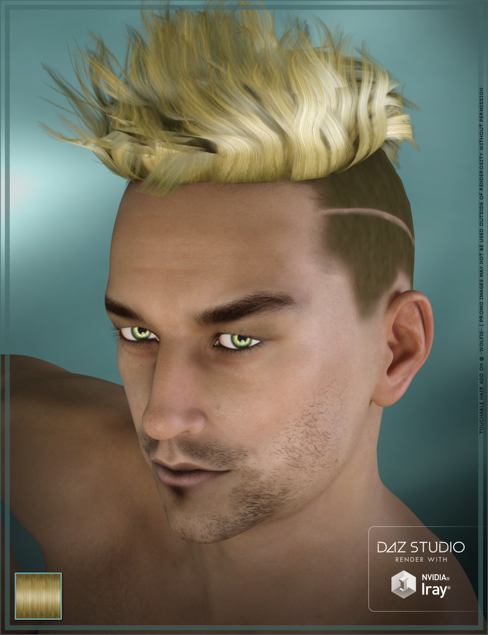 Touchable Wavy Pompadour by N/A