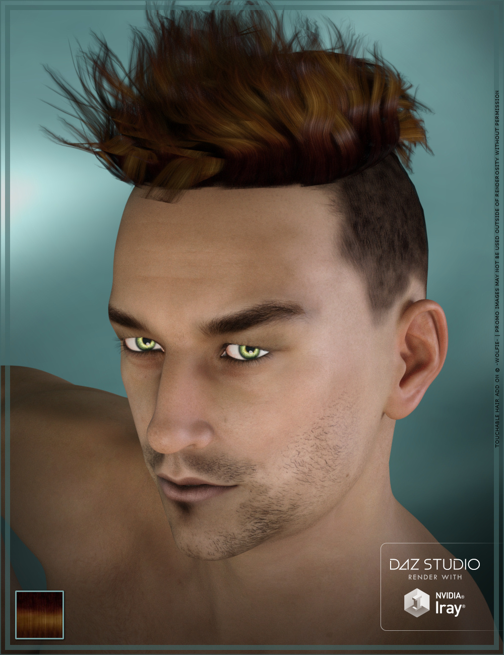 Touchable Wavy Pompadour by N/A