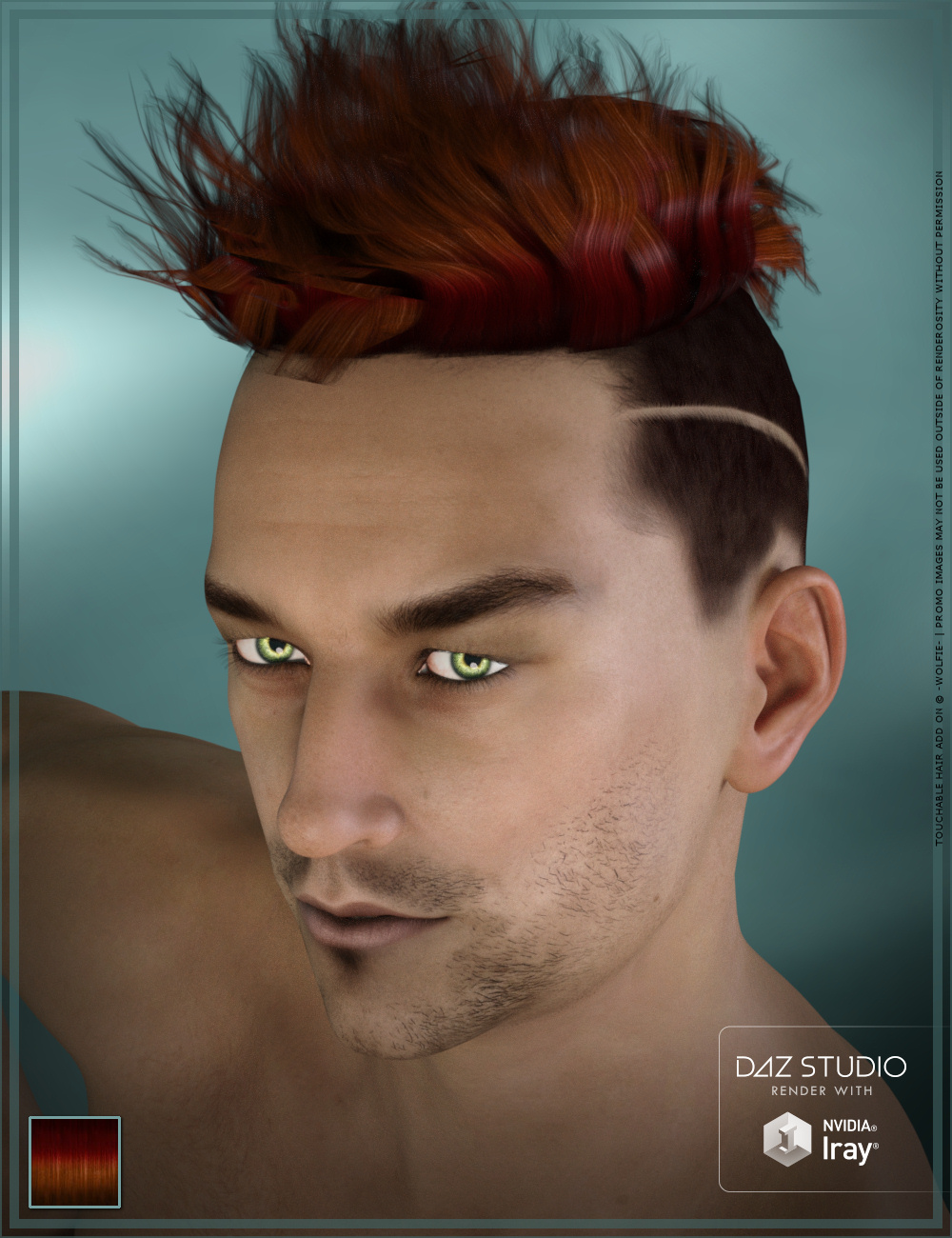 Touchable Wavy Pompadour by N/A