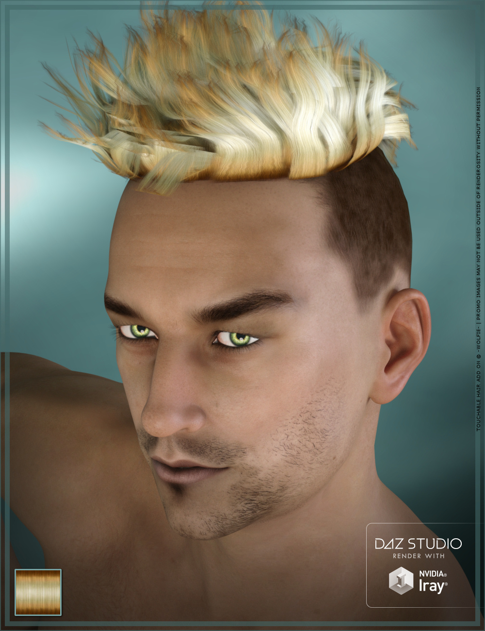 Touchable Wavy Pompadour by N/A