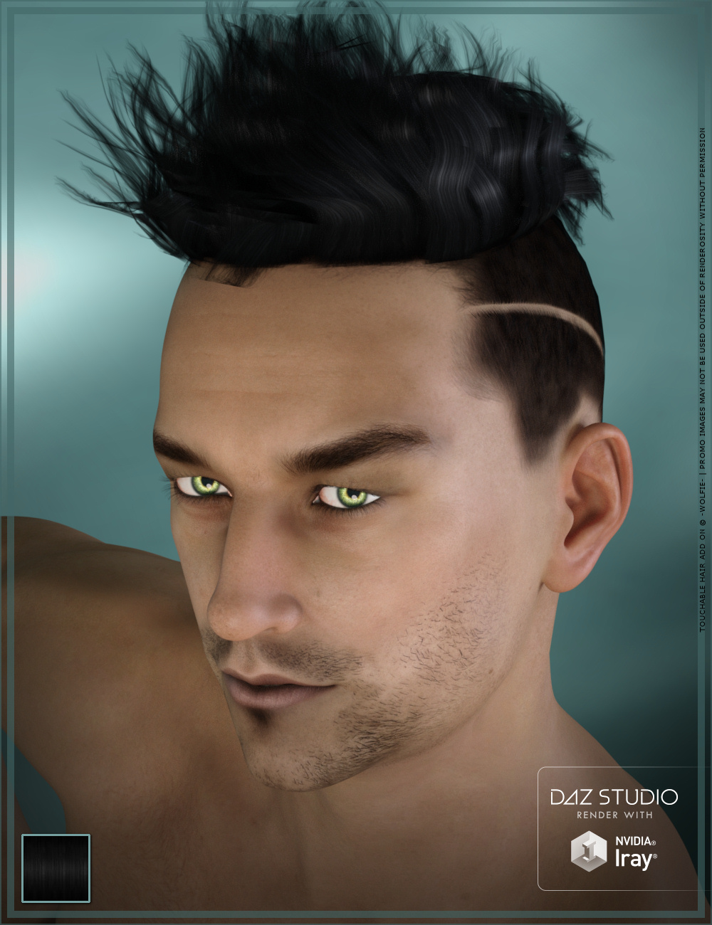 Touchable Wavy Pompadour by N/A