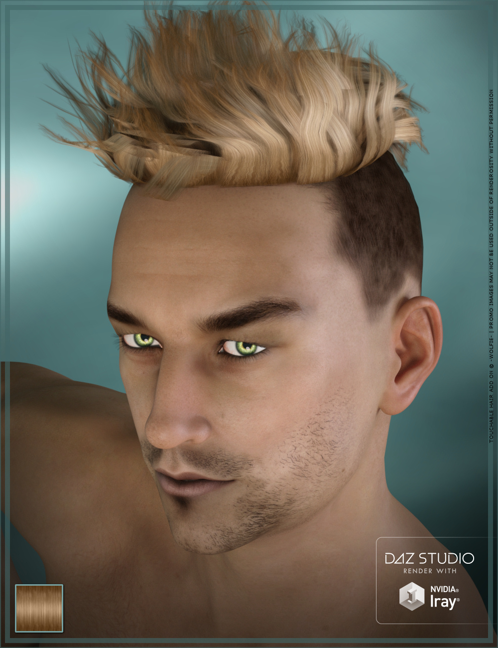 Touchable Wavy Pompadour by N/A