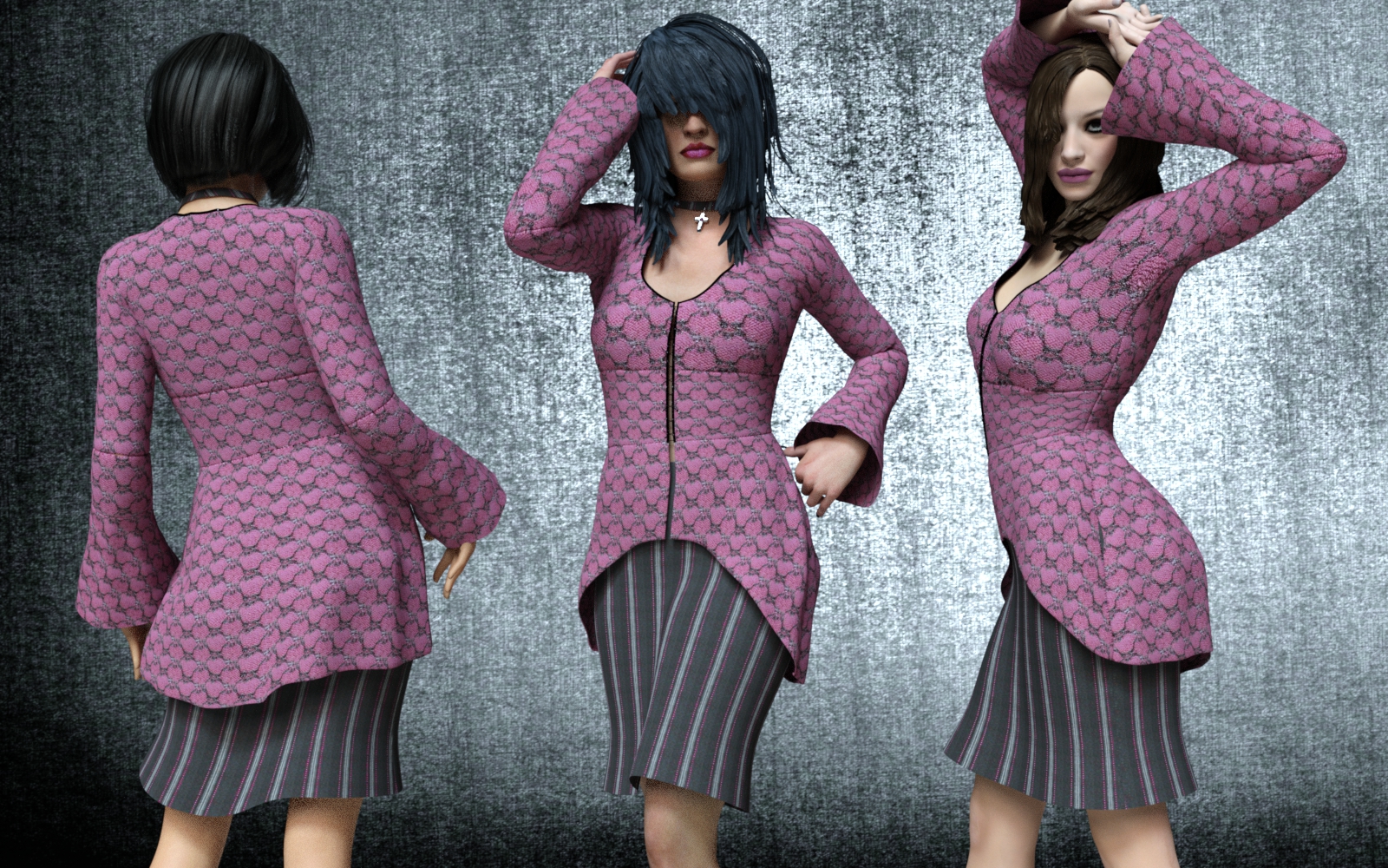 Lavinia Dress for G3F & G8F by N/A