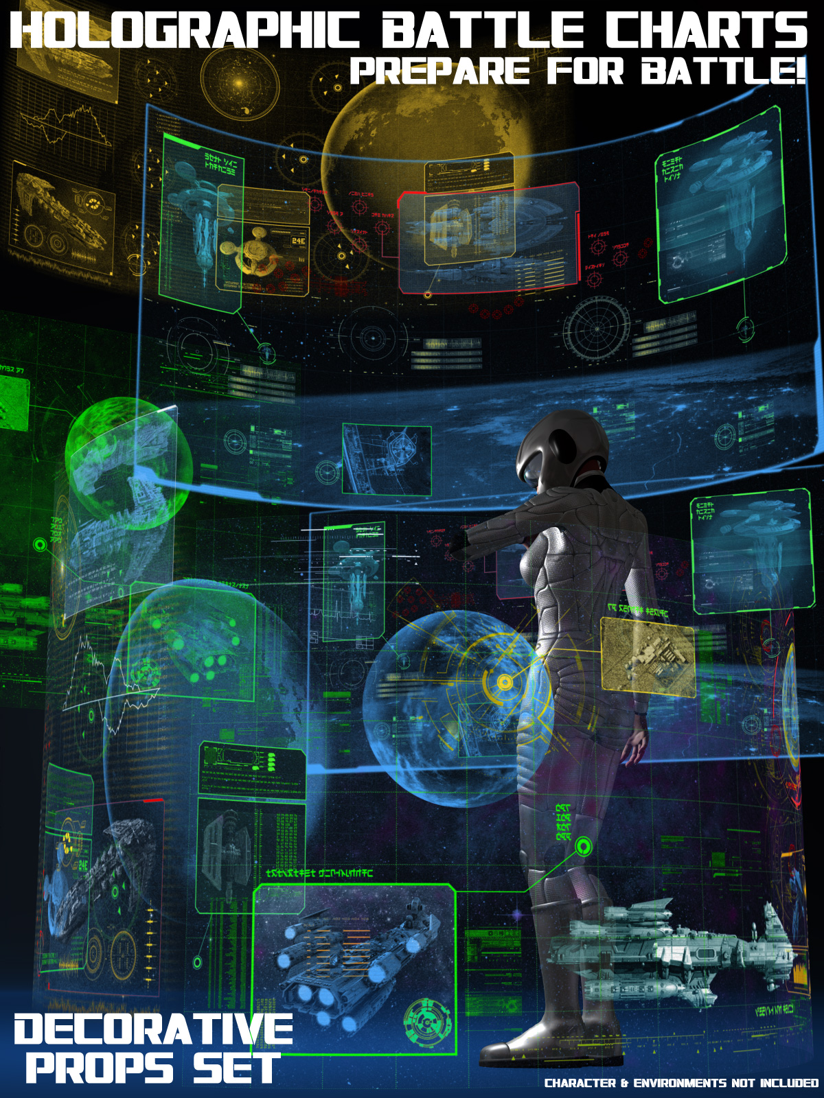 Holographic Battle Charts by N/A
