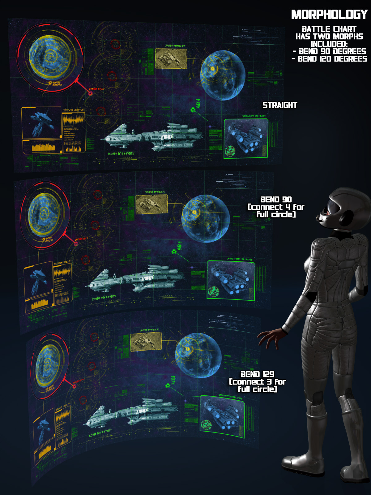 Holographic Battle Charts by N/A